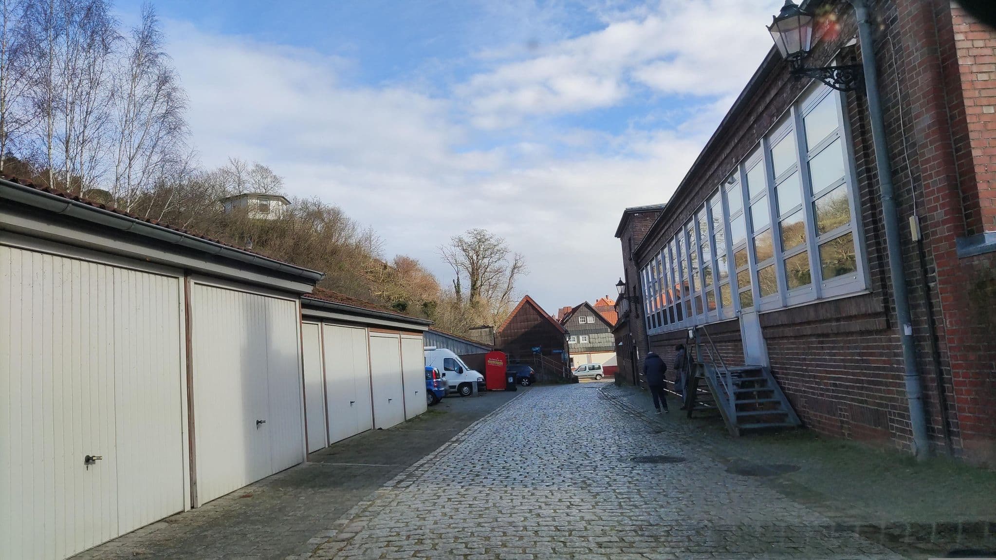 Street view near Deutsches Jugendherbergswerk Landesverband Nordmark, Lauenburg — © hotteliene (CC BY-SA · Mapillary)