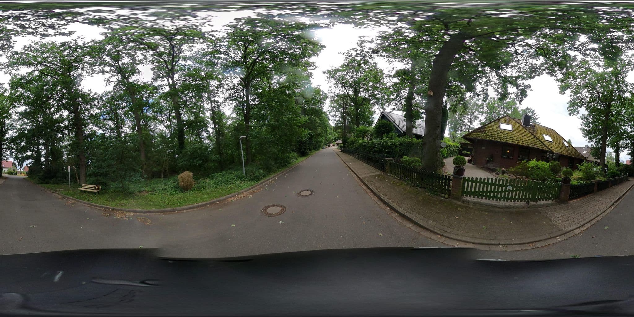 Street view near Fricke Hans-Hermann, Renate Pension, Embsen — © aseidel (CC BY-SA · Mapillary)