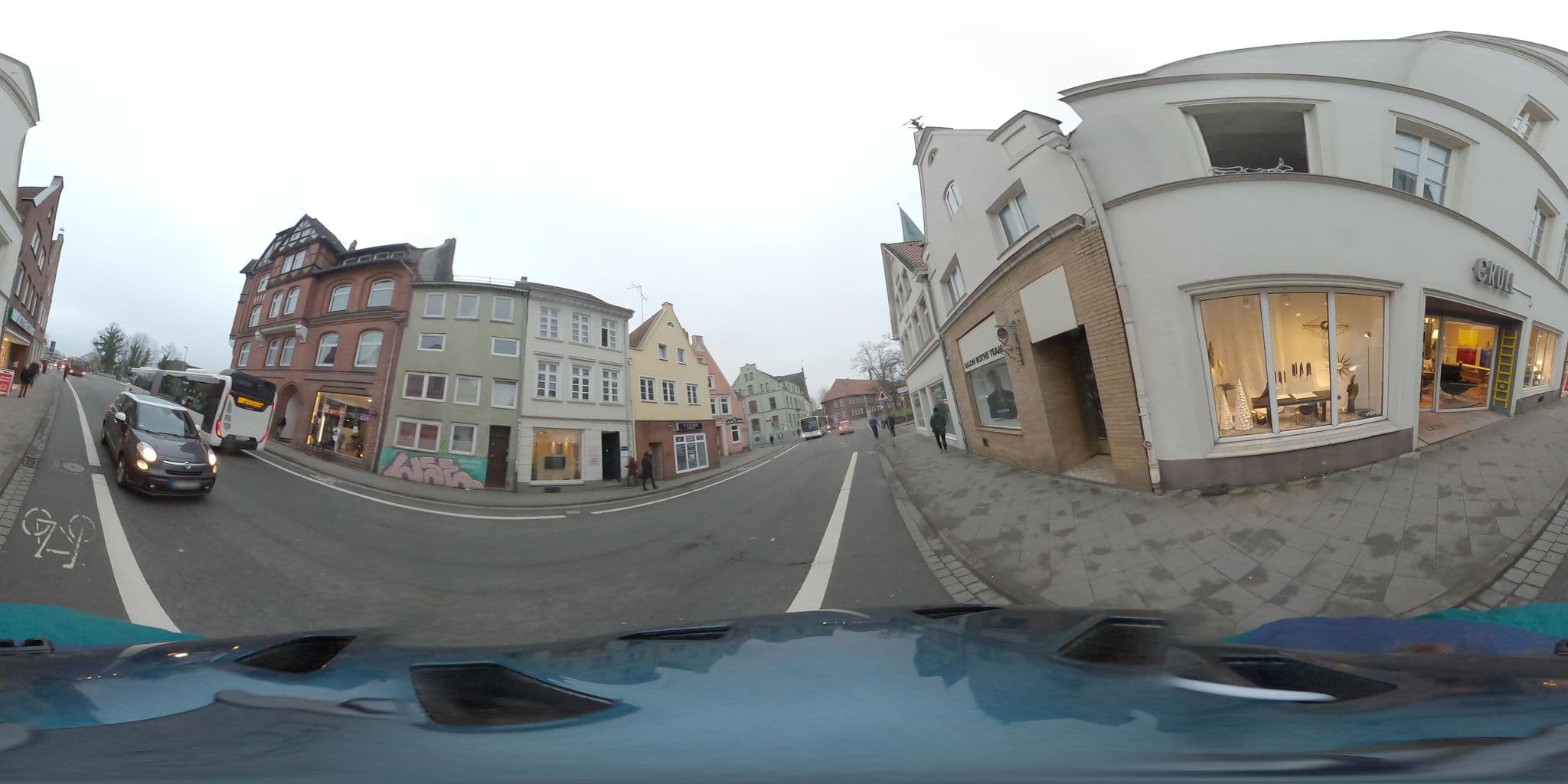 Street view near Hotel Altenbrücker Tor, Lüneburg — © rupertvdk (CC BY-SA · Mapillary)