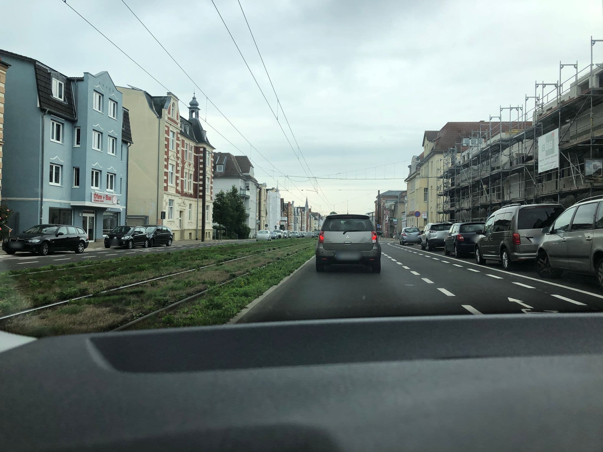 Street view near Pension am Zentrum Schwerin Ferienwohnung, Weststadt — © hearby1611 (CC BY-SA · Mapillary)