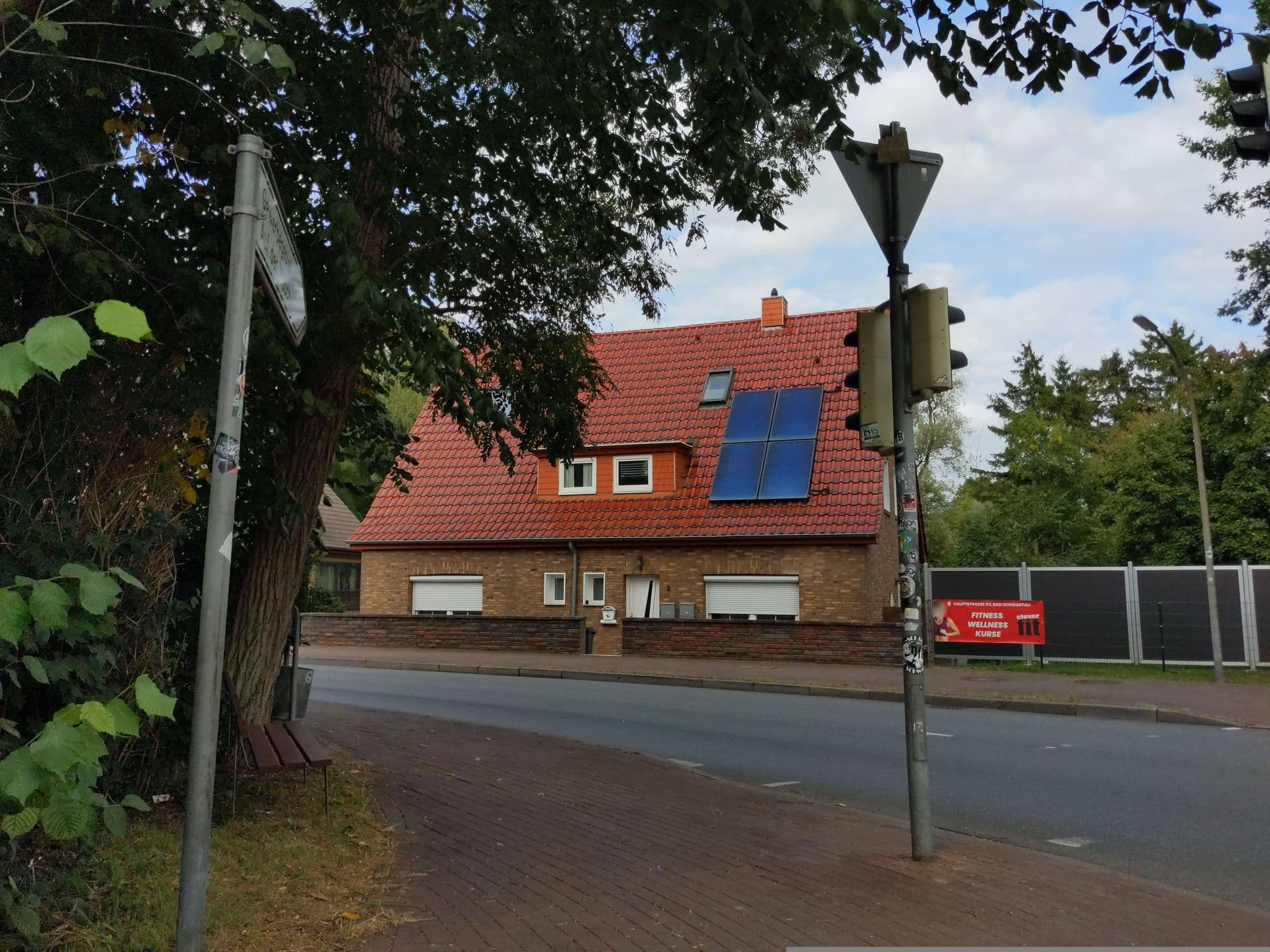 Street view near Bel-Appartement-Avec-Terrasse, Bad Schwartau — © rasmustravemnd (CC BY-SA · Mapillary)