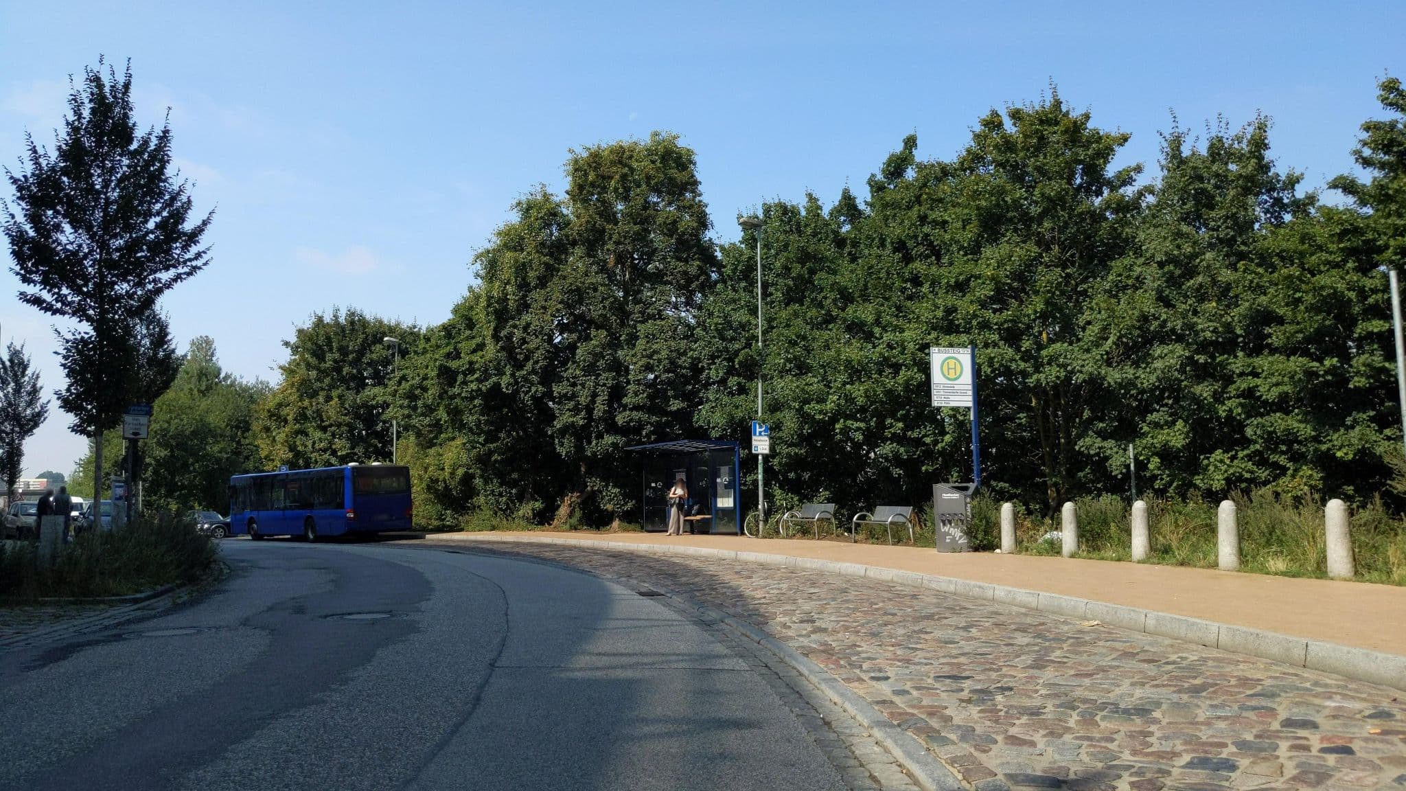 Street view near Premier Inn Lübeck City Centre, Lübeck — © rasmustravemnd (CC BY-SA · Mapillary)