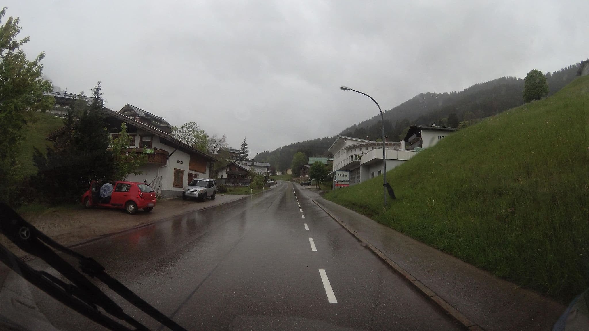 Street view near Haus Dörthe, Hirschegg
