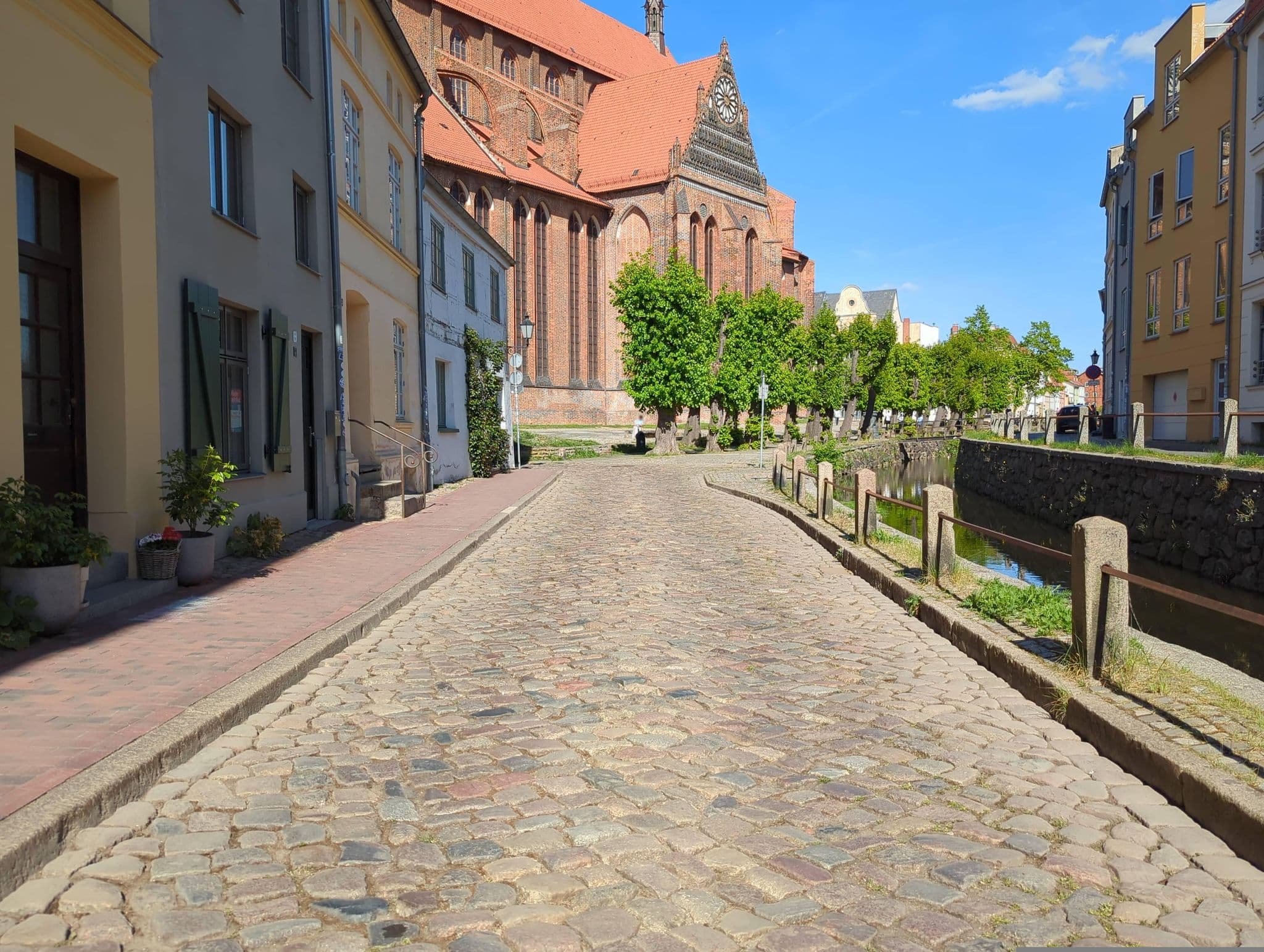 Street view near Ferienwohnung Wismar, Wismar — © hotteliene (CC BY-SA · Mapillary)