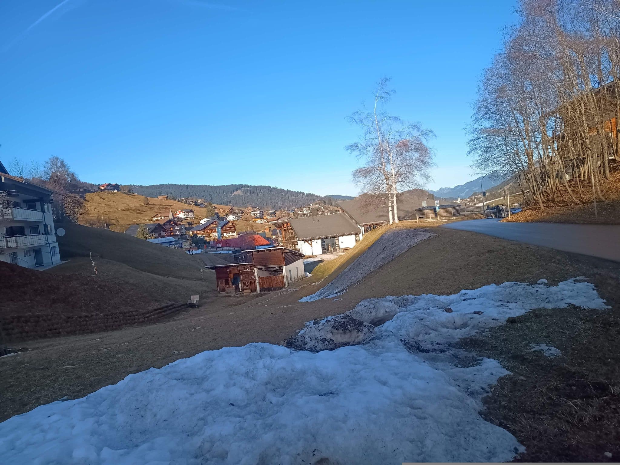 Street view near Landhaus Maria-Theresia, Hirschegg