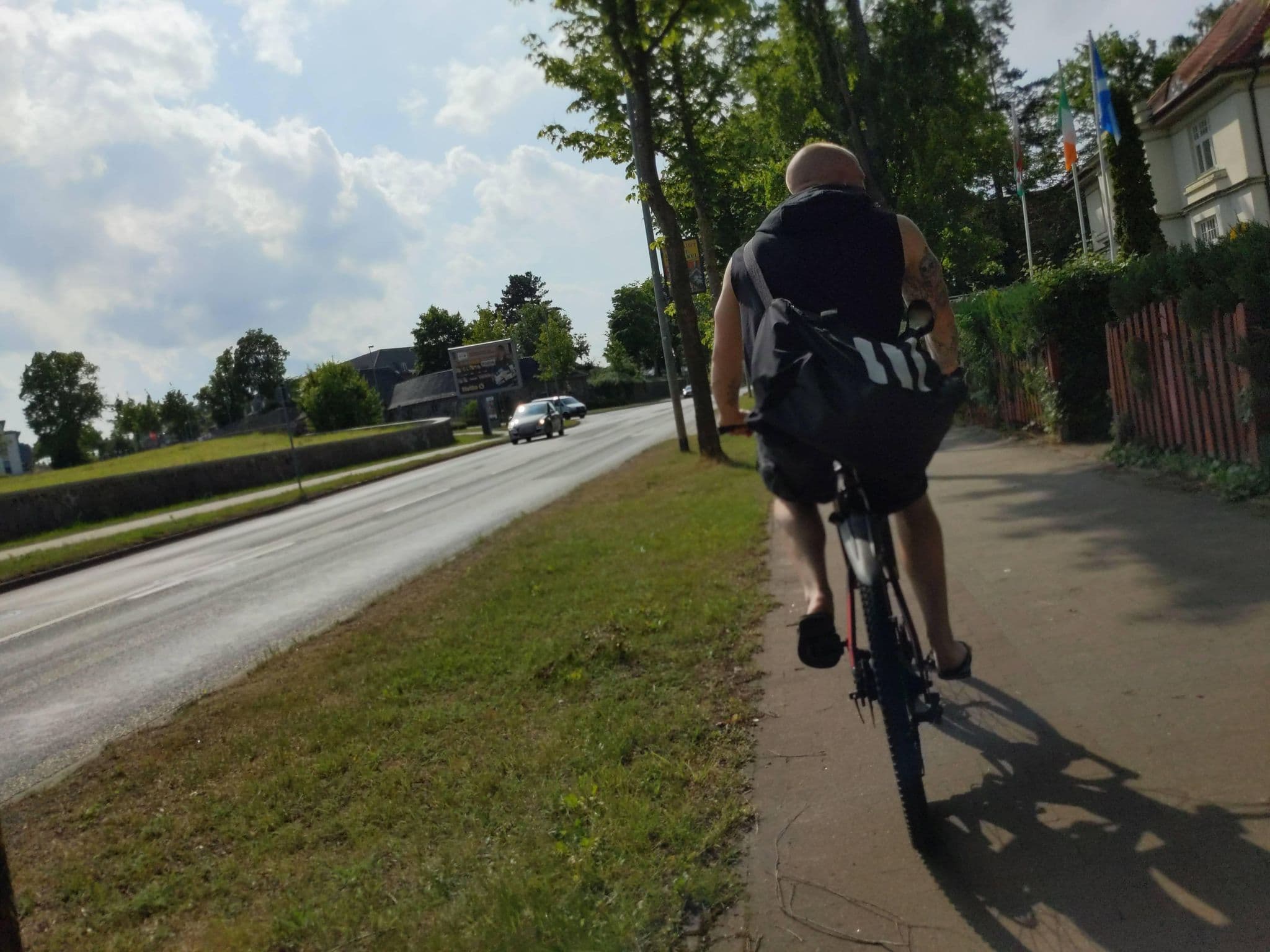 Street view near Pension Celia, Wismar — © rasmustravemnd (CC BY-SA · Mapillary)