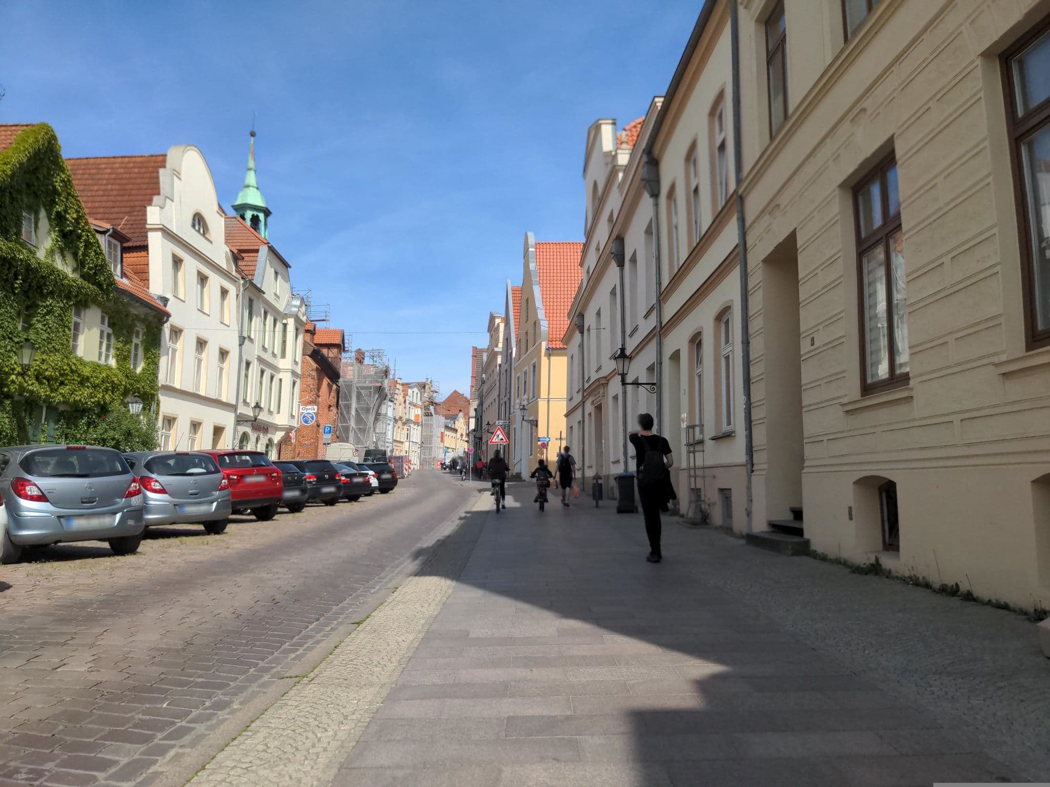 Street view near Pension 1554, Wismar — © rasmustravemnd (CC BY-SA · Mapillary)