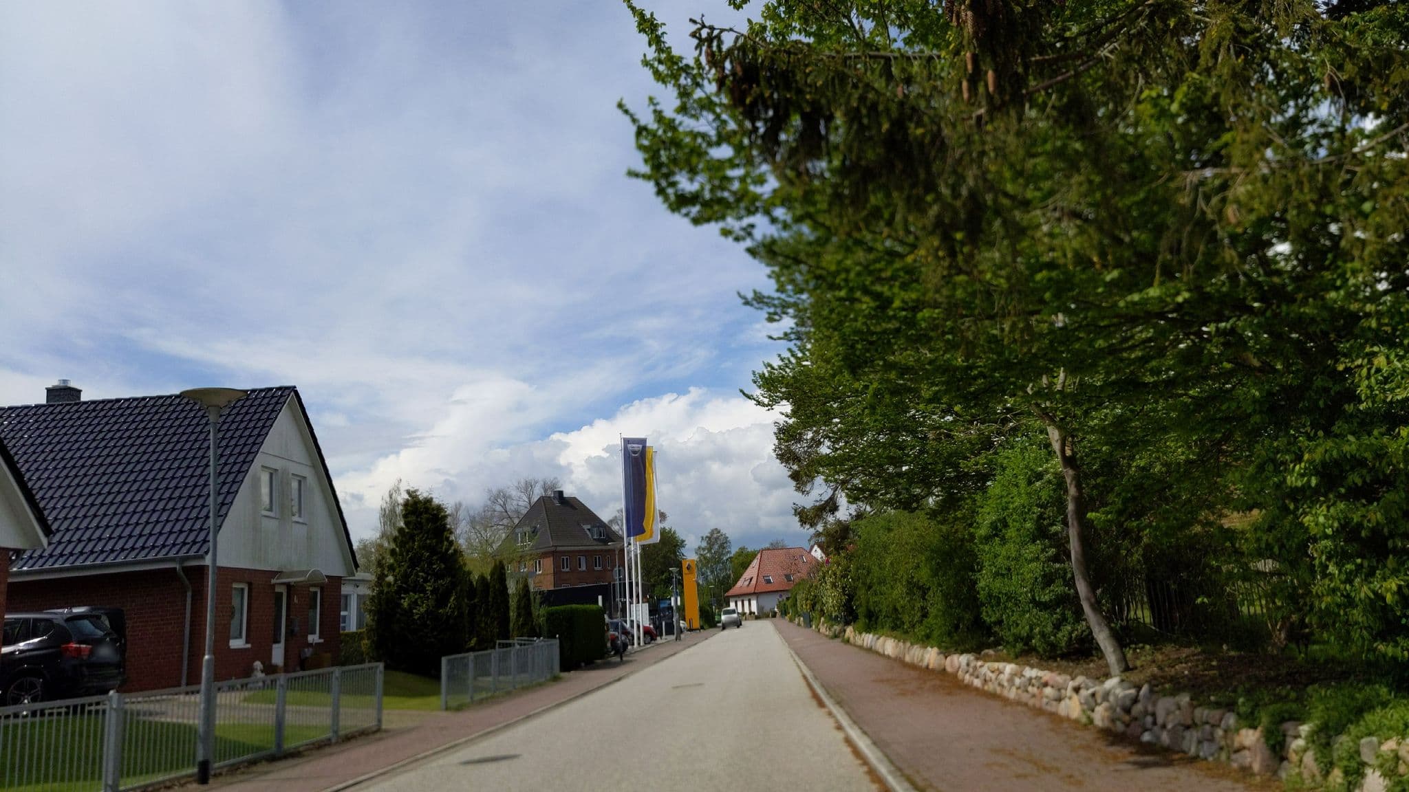 Street view near Feriendorf Südstrand Haus 35, Neustadt in Holstein — © rasmustravemnde (CC BY-SA · Mapillary)