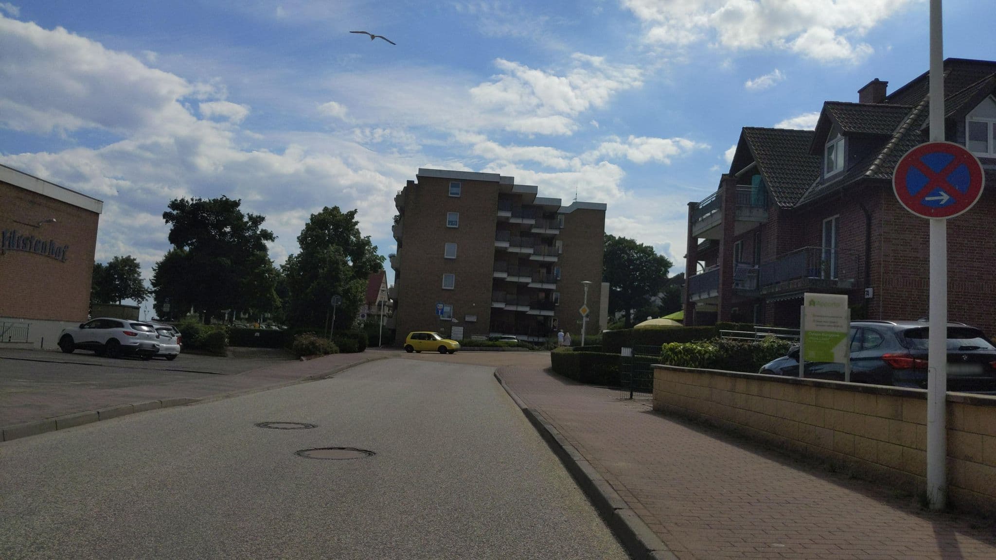 Street view near Appartementhaus Haus Jutta Grömitz, Grömitz — © rasmustravemnd (CC BY-SA · Mapillary)