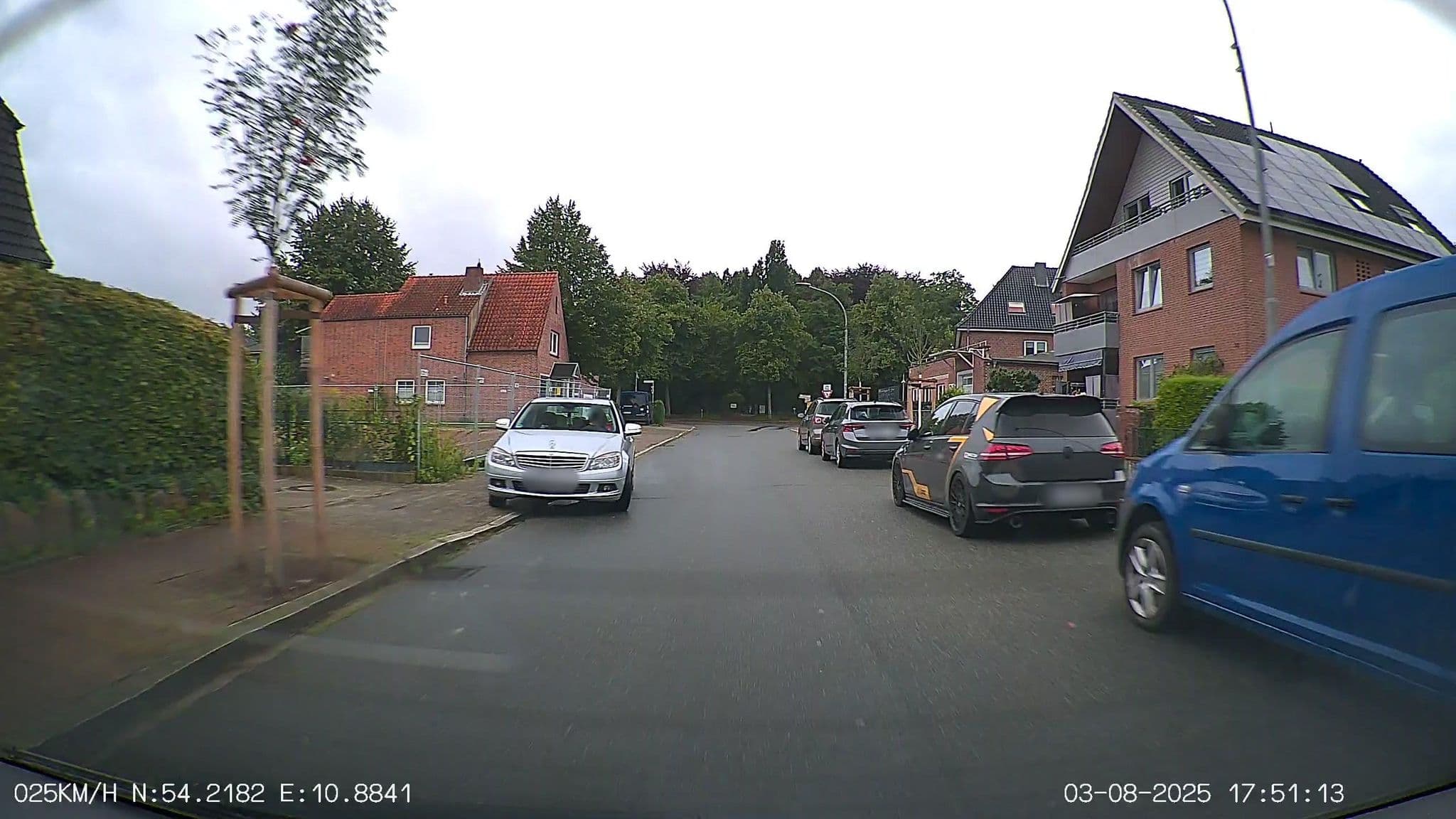 Street view near OSTSEEHOSTEL Cas Hostel, Lensahn — © heetENkoel (CC BY-SA · Mapillary)