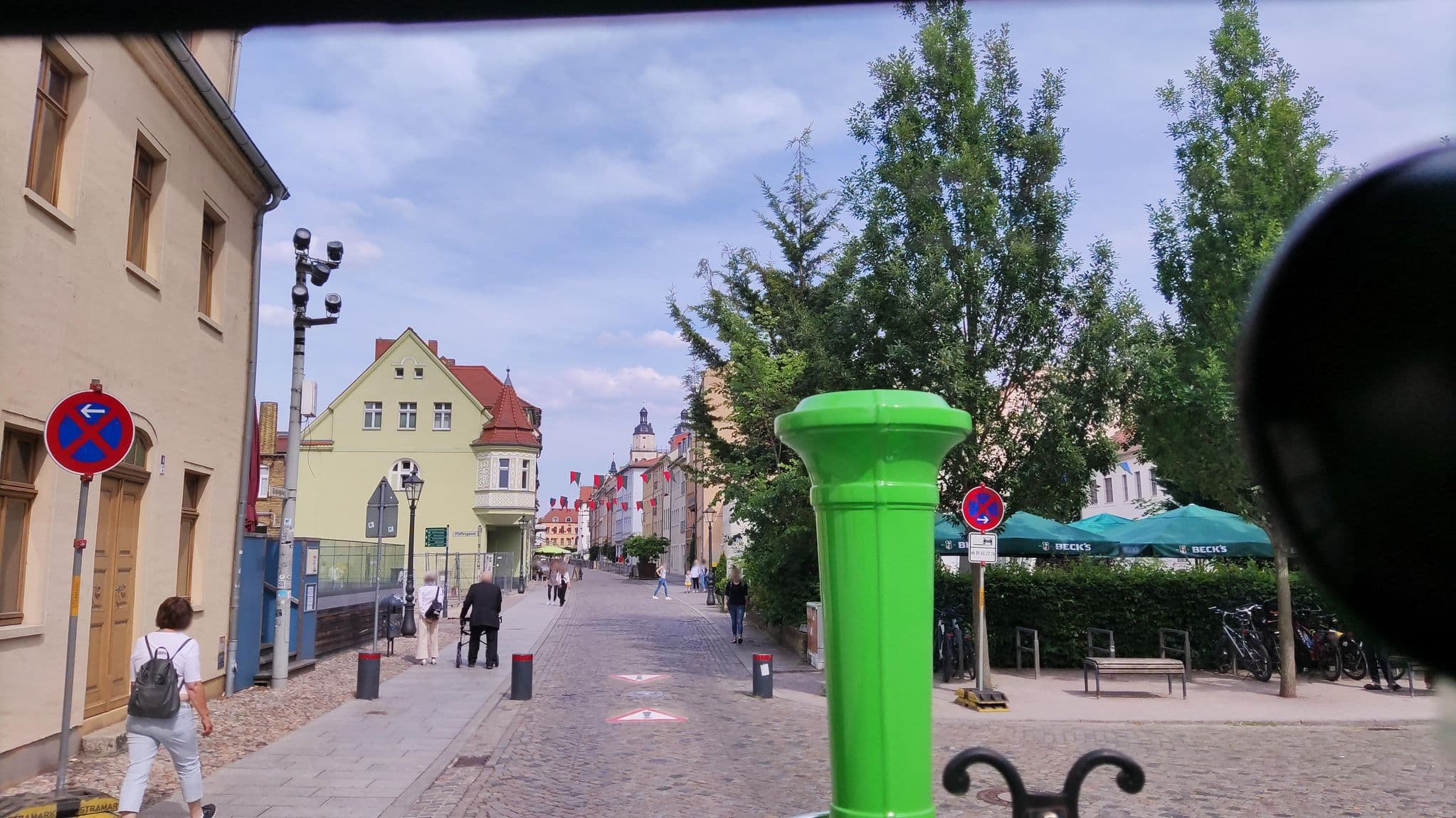 Street view near Hotel Alte Canzley, Wittenberg — © hotteliene (CC BY-SA · Mapillary)