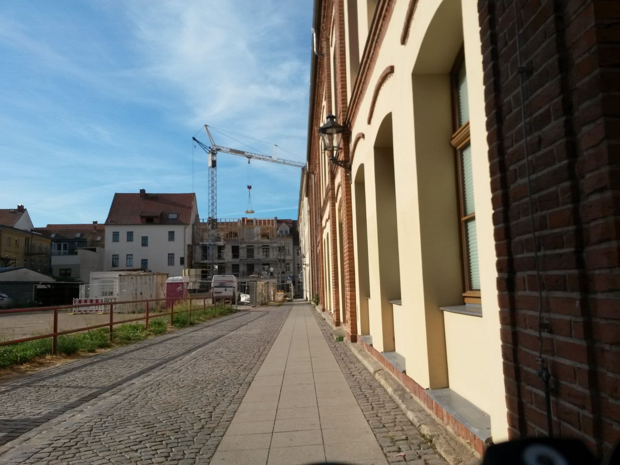 Street view near Bock Zimmervermietung, Wittenberg — © rausk (CC BY-SA · Mapillary)