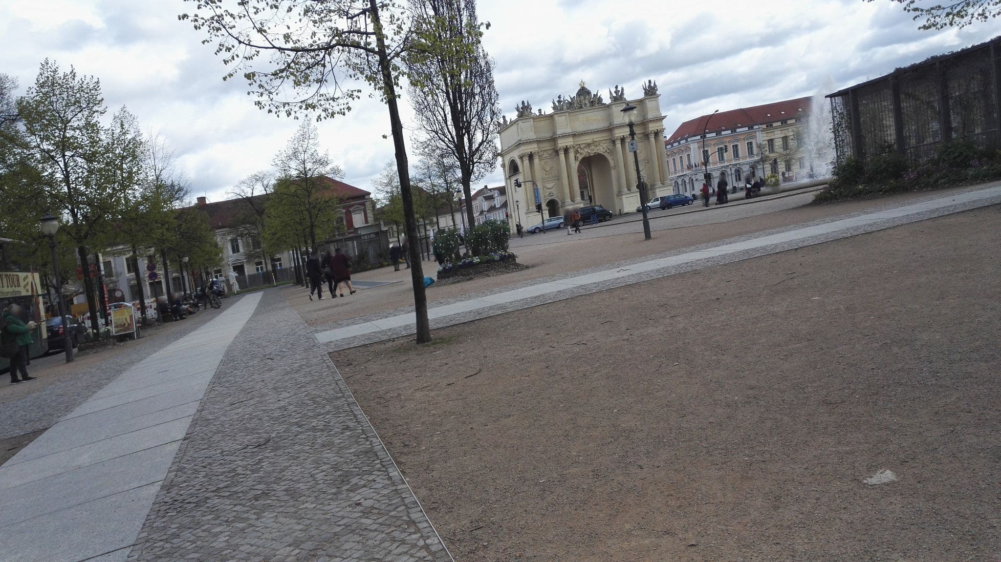 Street view near Hotel am Luisenplatz, Potsdam — © marcuscalabresus (CC BY-SA · Mapillary)
