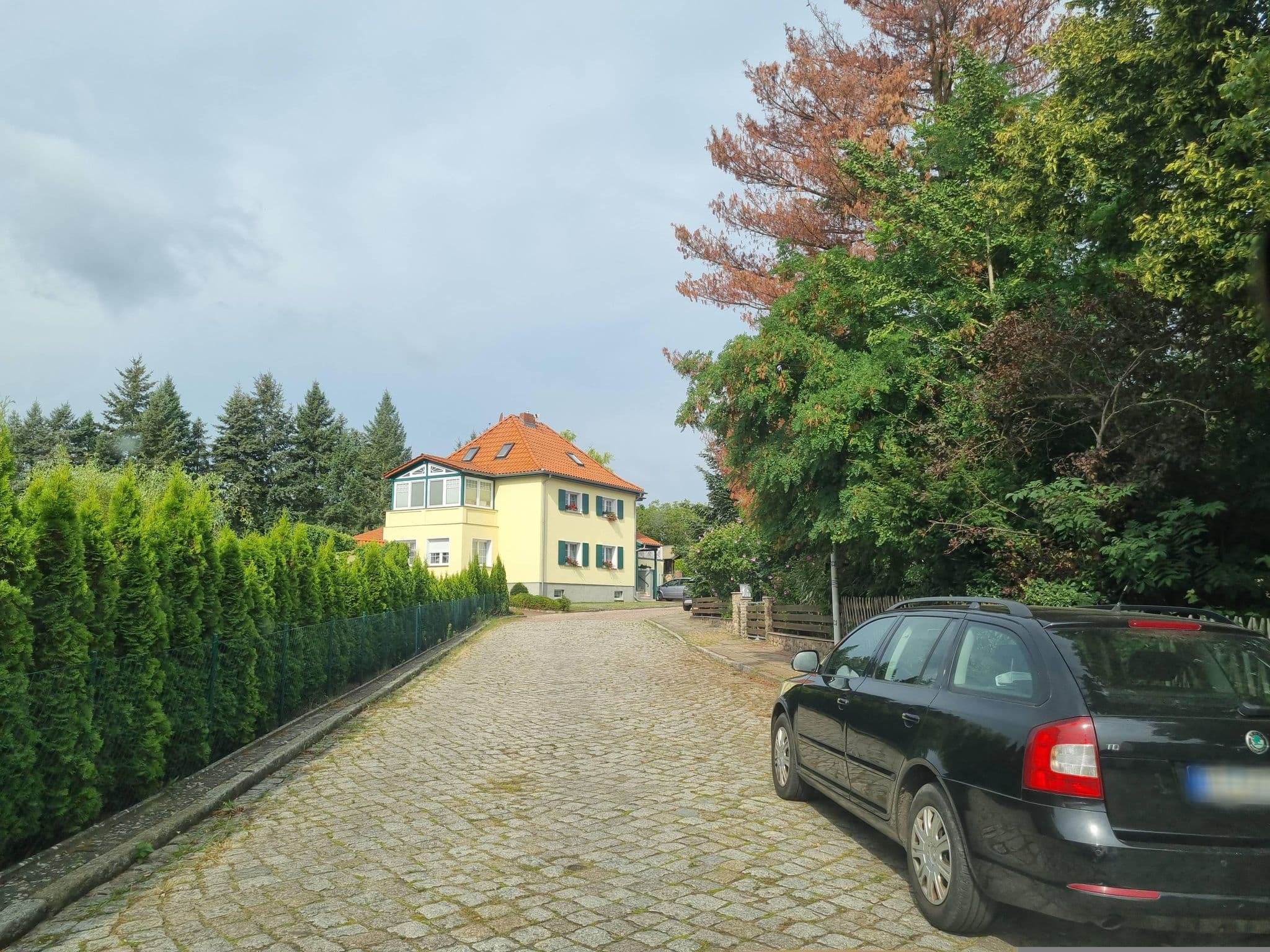 Street view near Hof Märkische Heide, Wusterwitz — © dsmm (CC BY-SA · Mapillary)