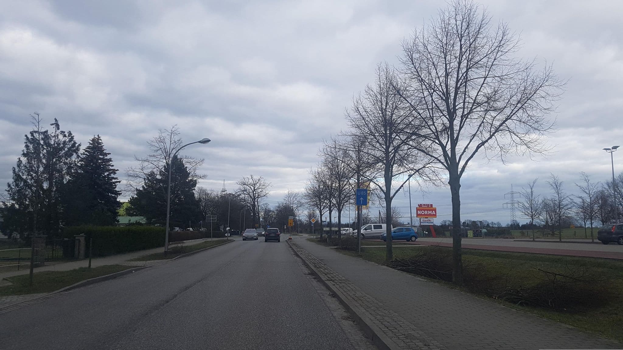 Street view near Betana Blockhaus GmbH, Groß Kreutz — © dsmm (CC BY-SA · Mapillary)