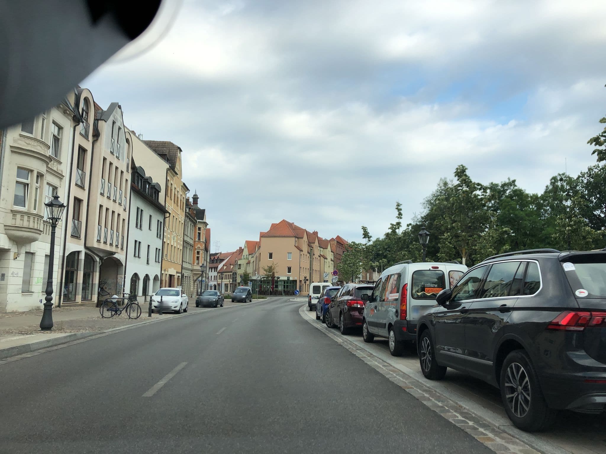 Street view near Freunde des Gloecknerstifts e.V. Jugendherberge, Wittenberg — © dschuwa (CC BY-SA · Mapillary)