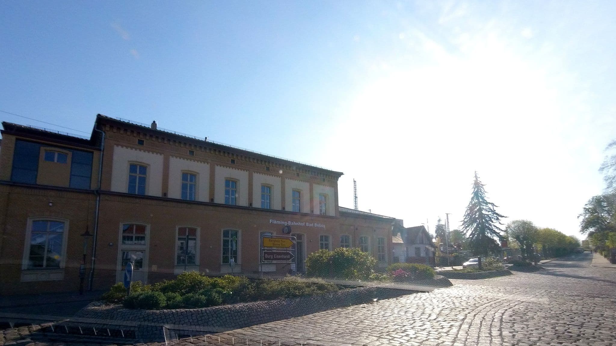 Street view near Ferienwohnung Fläming, Bad Belzig — © fdmap (CC BY-SA · Mapillary)