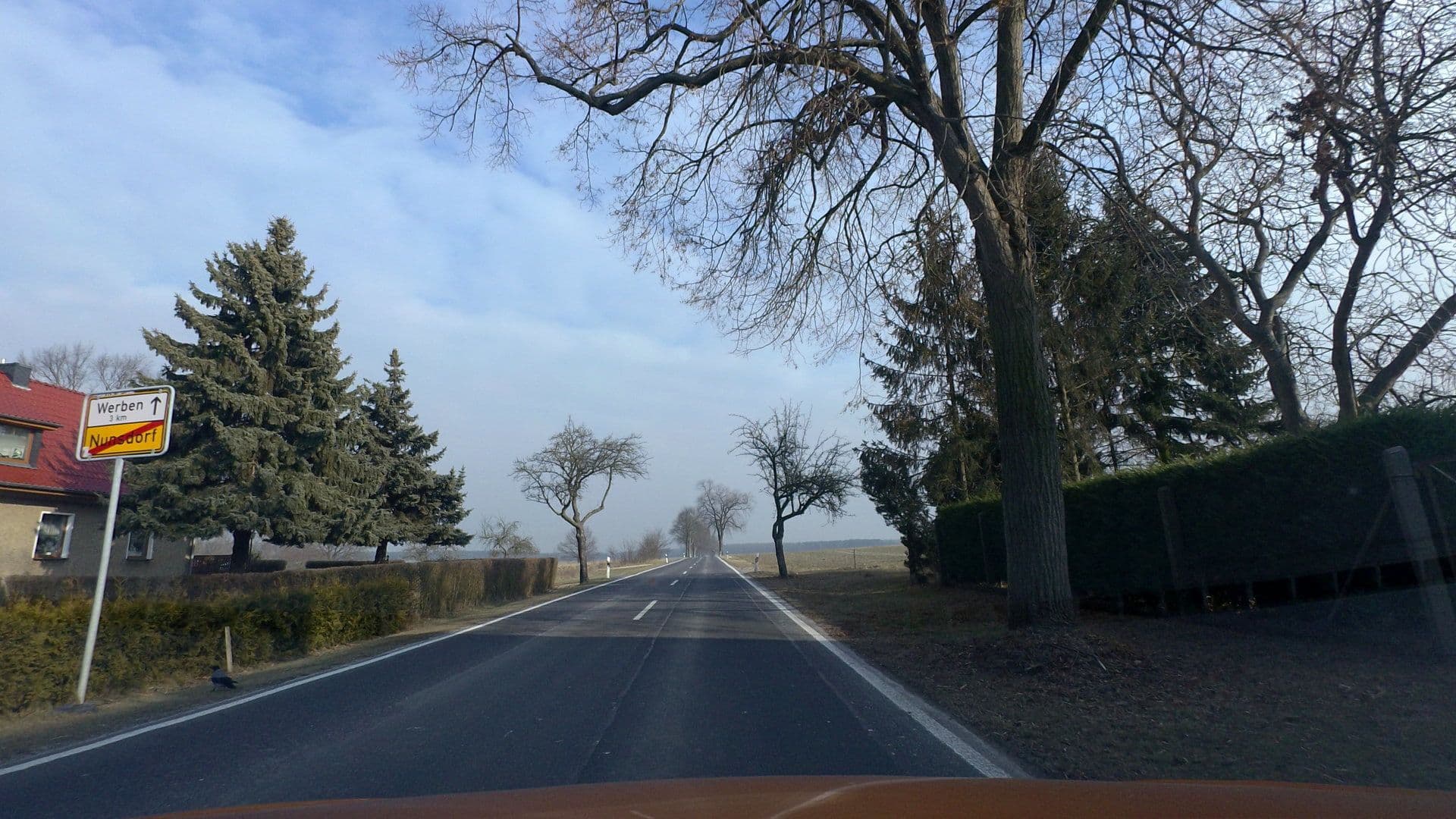 Street view near Pension Kluke, Trebbin — © moenk (CC BY-SA · Mapillary)