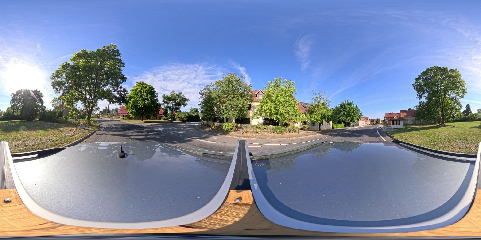 Street view near Hotel und Gasthaus Hagen, Holzdorf — © dsmm (CC BY-SA · Mapillary)