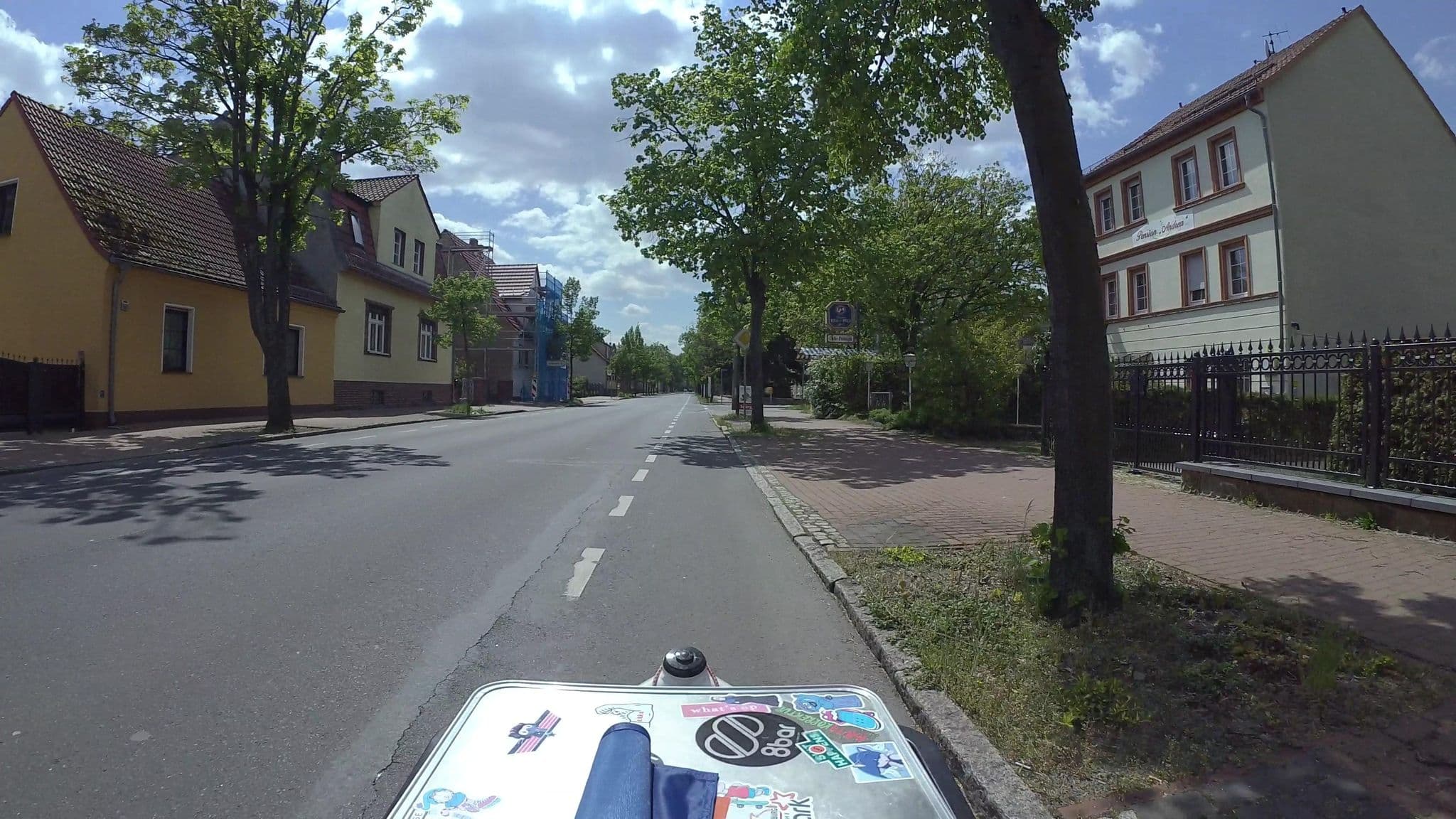 Street view near Pension Andrea, Luckenwalde — © britiger (CC BY-SA · Mapillary)