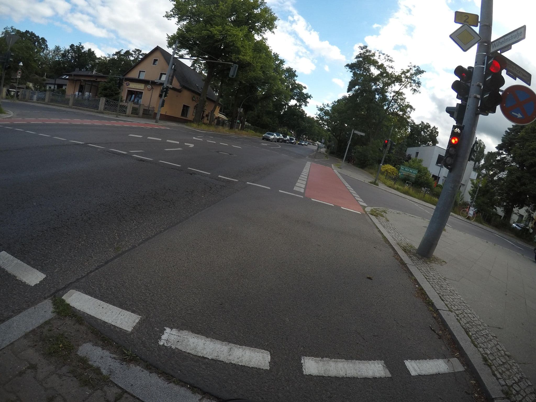 Street view near Ferienhaus Meretz, Wilhelmstadt — © mfa (CC BY-SA · Mapillary)