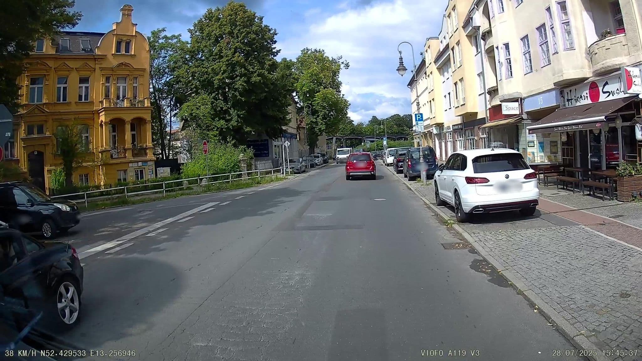 Street view near Pension Steinert, Zehlendorf — © alexander2010 (CC BY-SA · Mapillary)