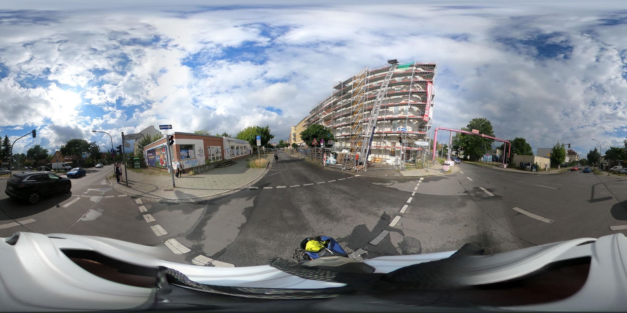 Street view near Bayerischer Hof Hotel & Restaurant, Falkensee — © ADFClandesverbandBRB (CC BY-SA · Mapillary)