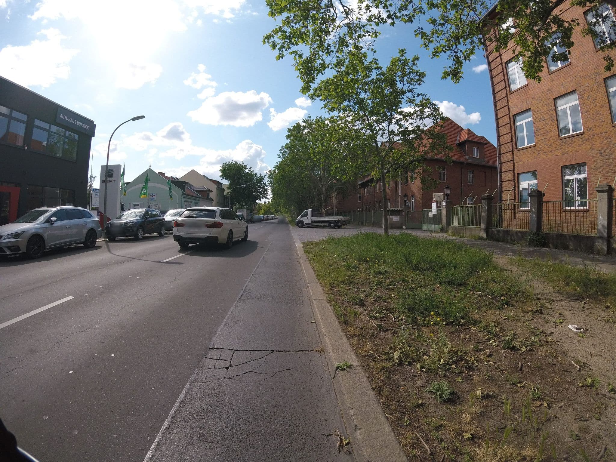 Street view near Unterkunft Marathon (JUH), Wilhelmstadt — © macsico (CC BY-SA · Mapillary)