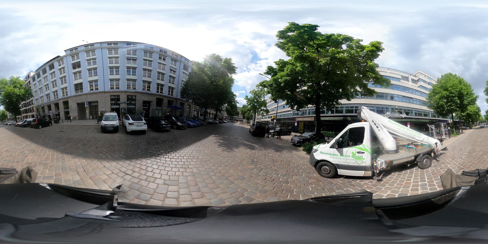 Street view near Lamed GmbH, Schöneberg — © mlvln (CC BY-SA · Mapillary)