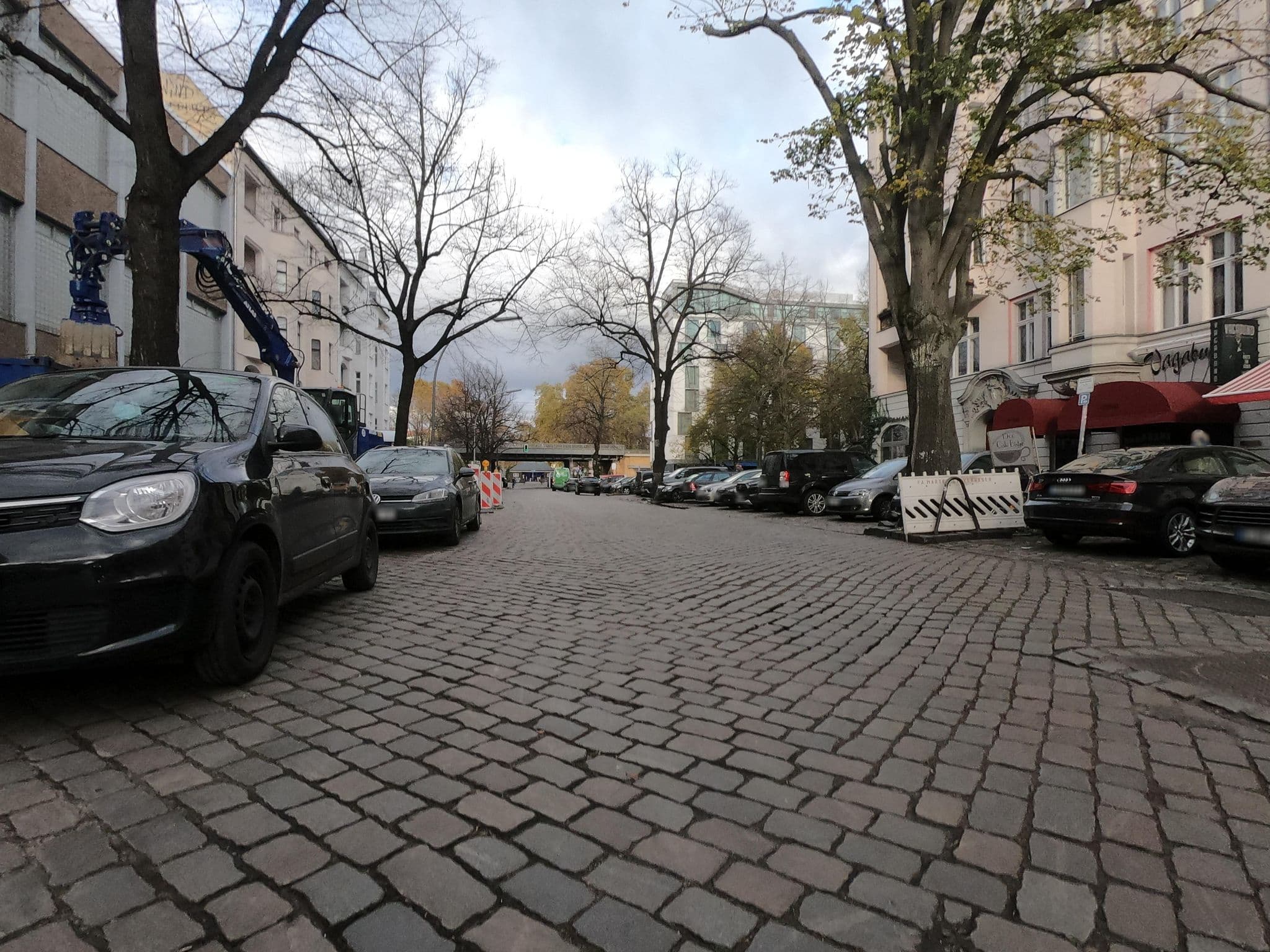 Street view near Pension Silvia, Schöneberg — © carlheinz (CC BY-SA · Mapillary)