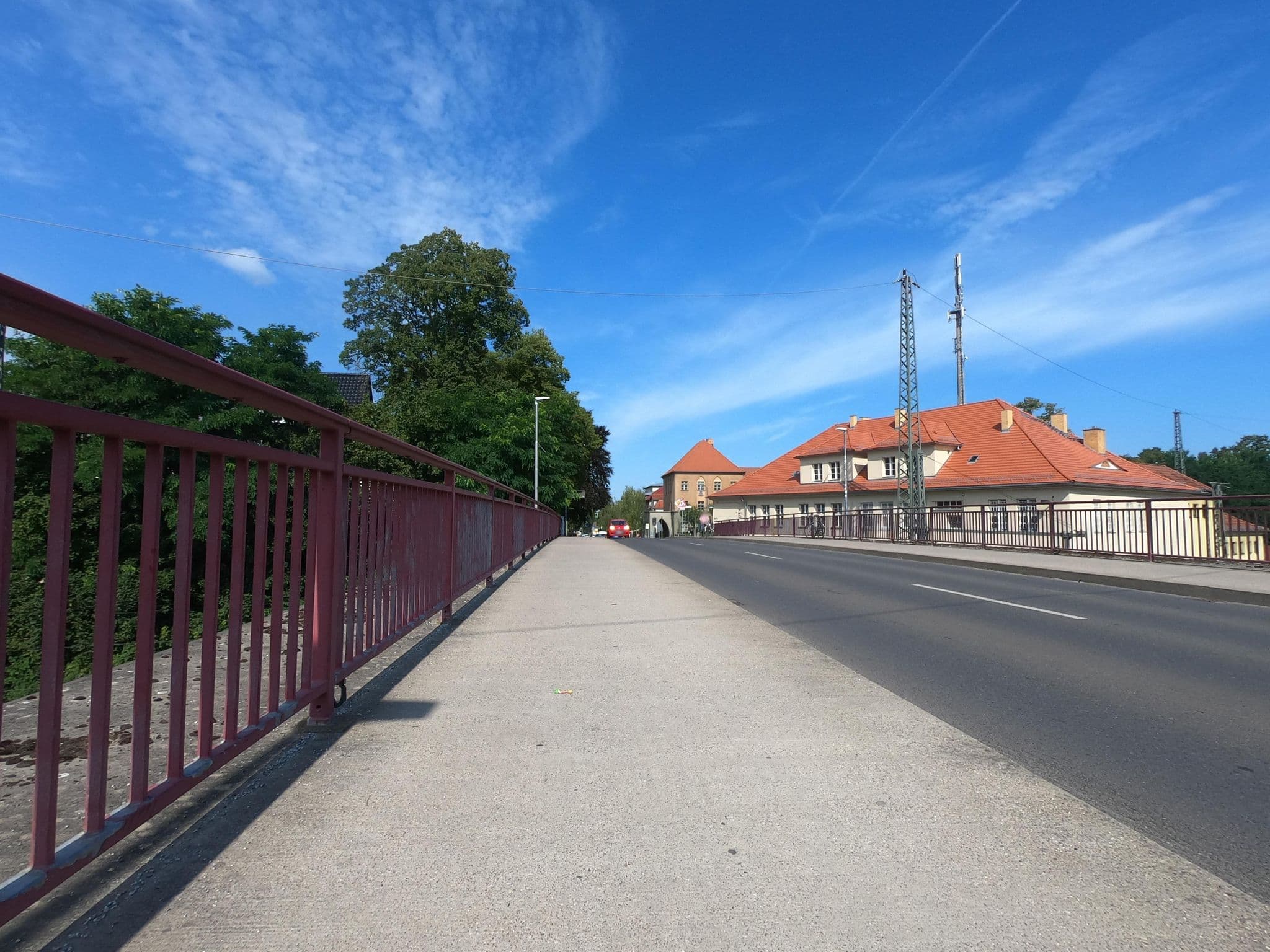 Street view near Pension Birkenhof, Birkenwerder — © carlheinz (CC BY-SA · Mapillary)