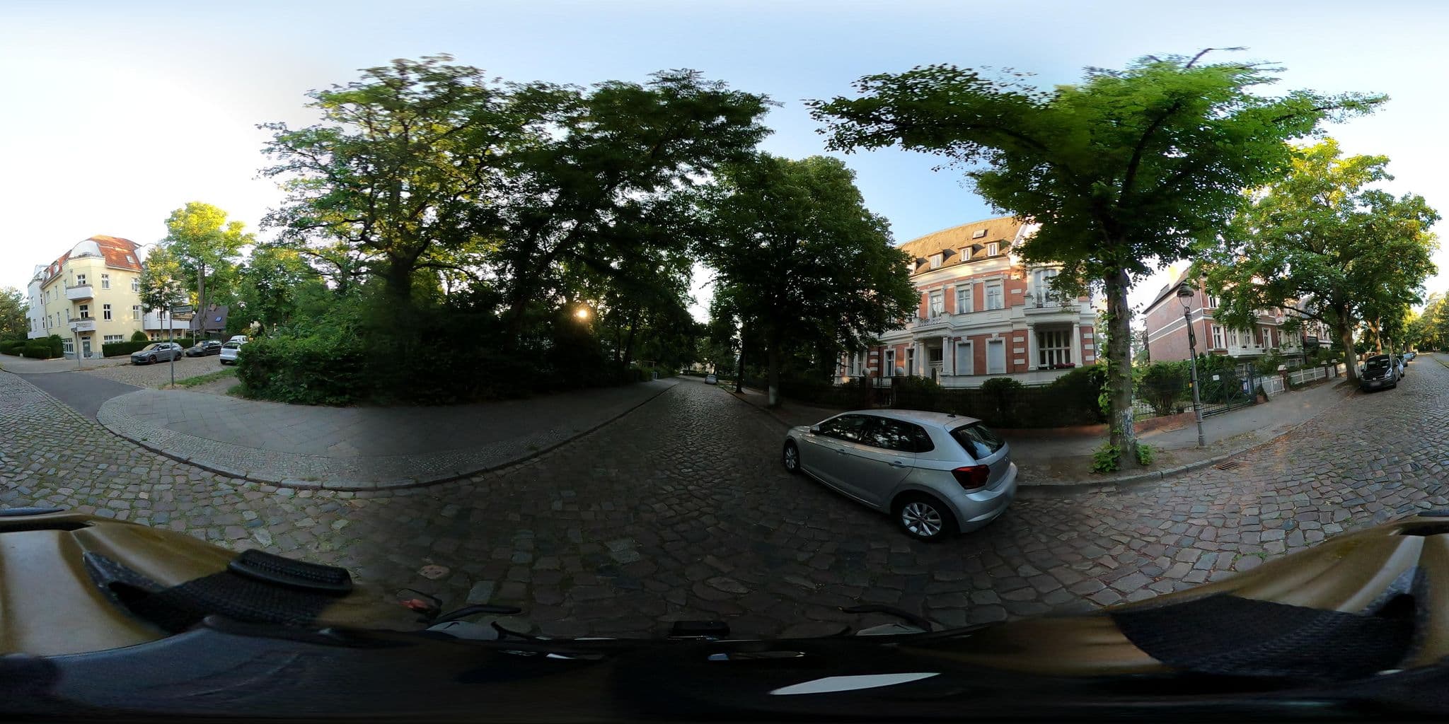 Street view near Fair Hotel, Hermsdorf — © cyton (CC BY-SA · Mapillary)