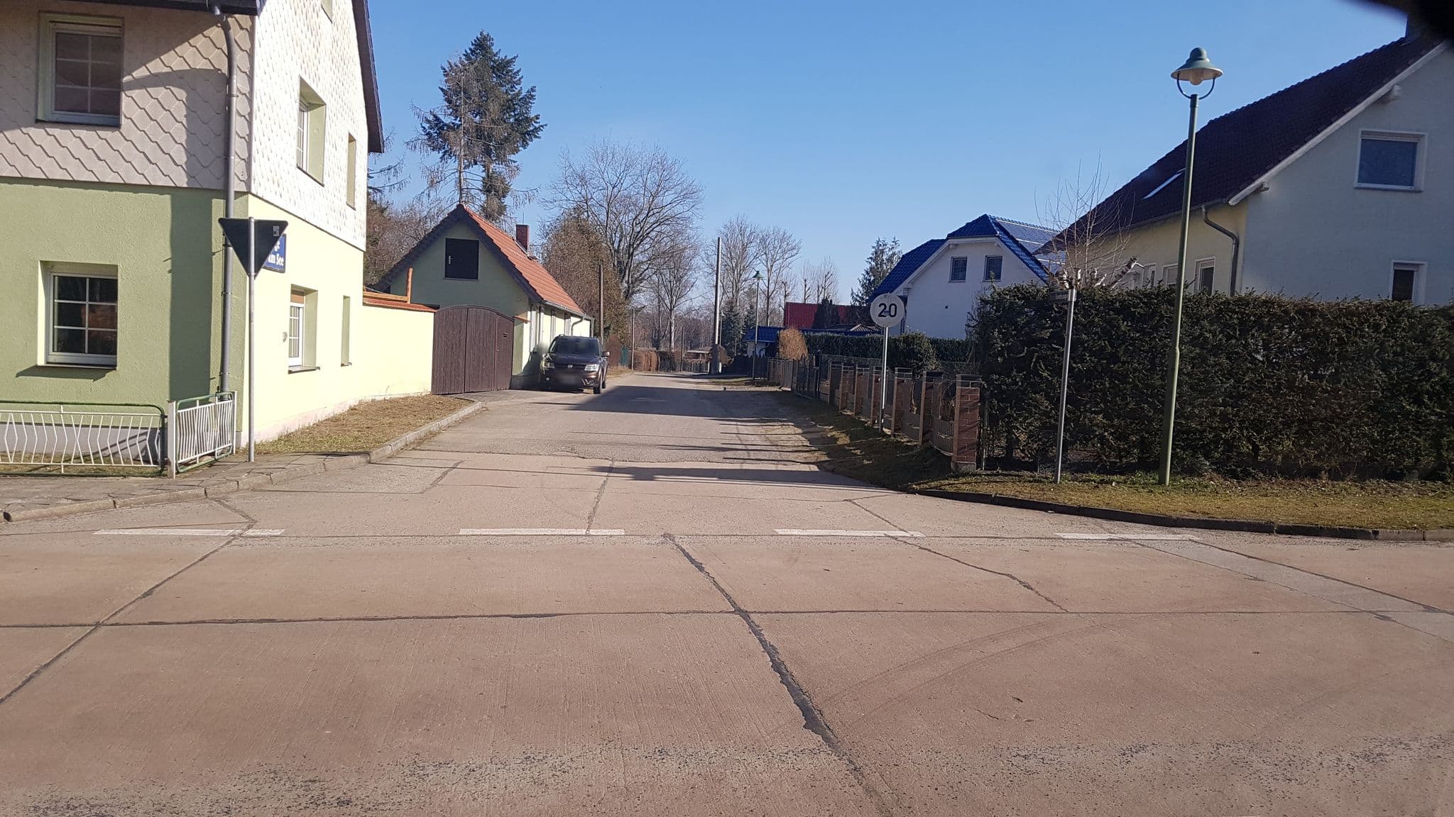 Street view near Herberge Am See Inh. Isolde Thielemann, Dahme — © dsmm (CC BY-SA · Mapillary)