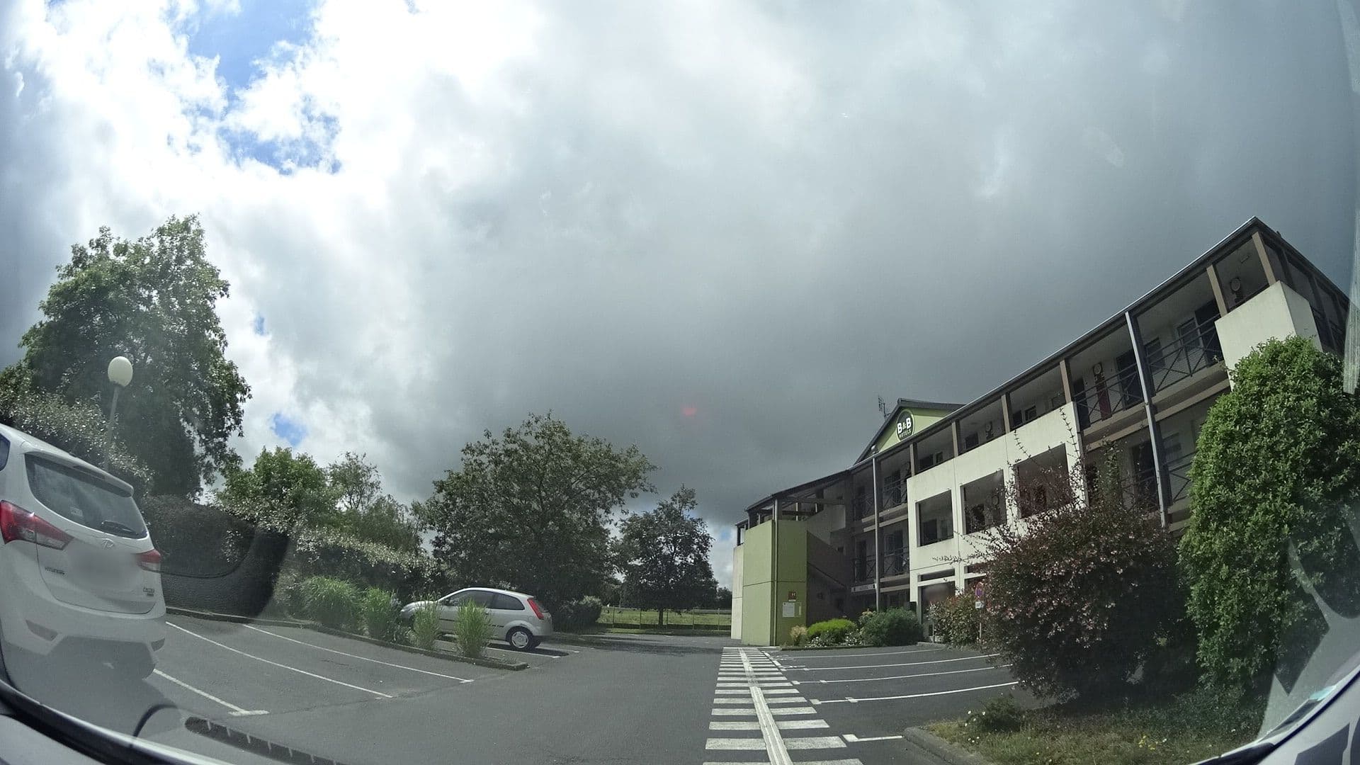 Street view near B&B Hôtel Cherbourg, La Glacerie — © panieravide (CC BY-SA · Mapillary)