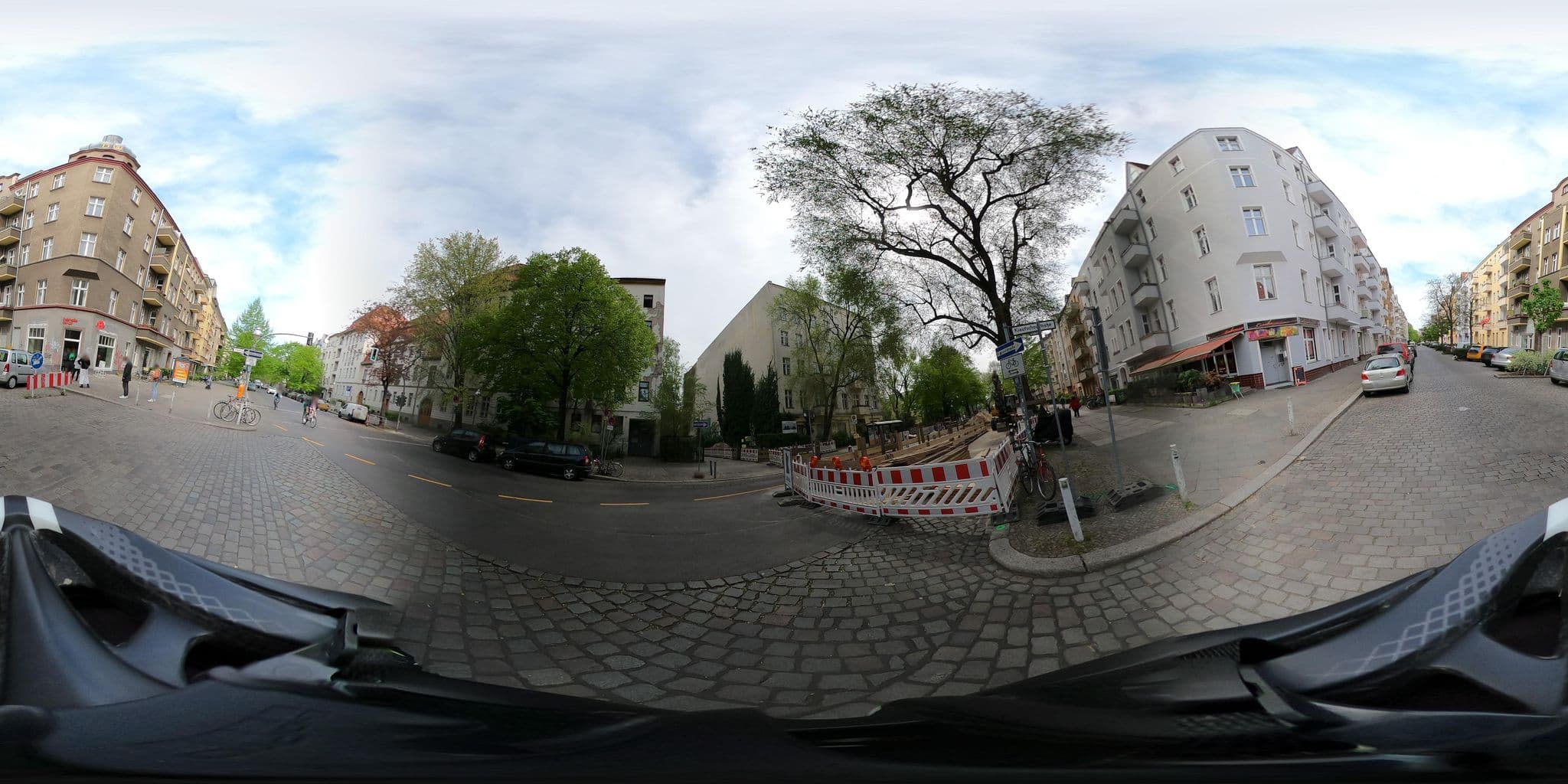 Street view near Pension Regine Braun, Wedding — © stefanhrt (CC BY-SA · Mapillary)