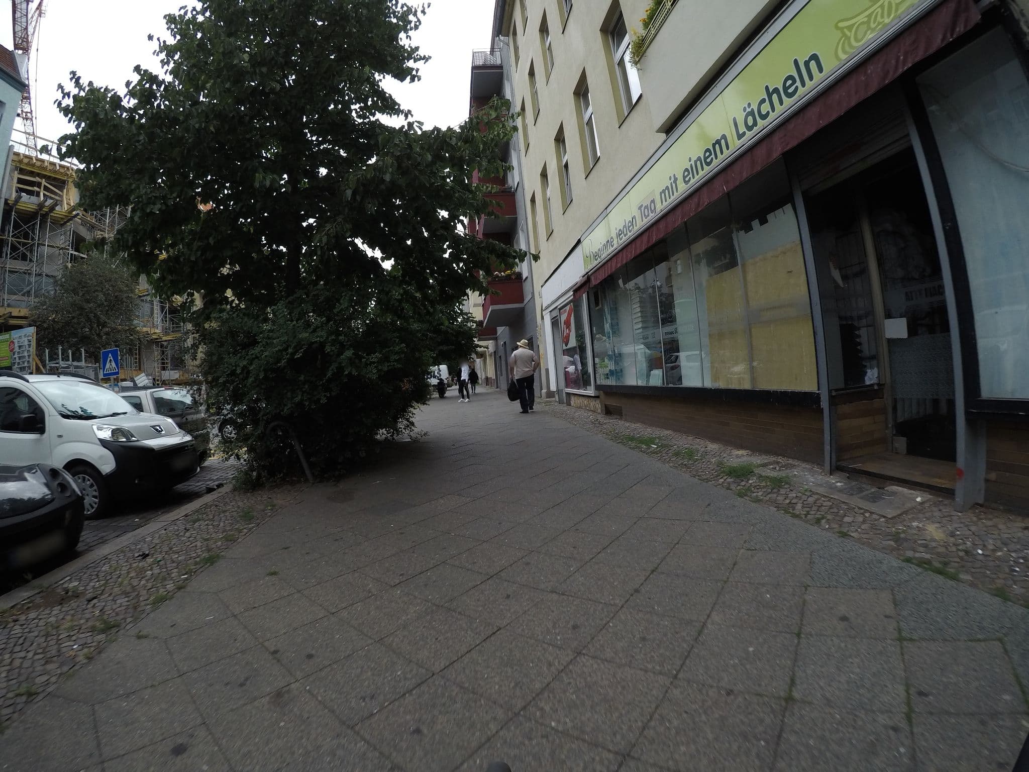 Street view near Gentener AirBnb, Wedding — © kartonage (CC BY-SA · Mapillary)