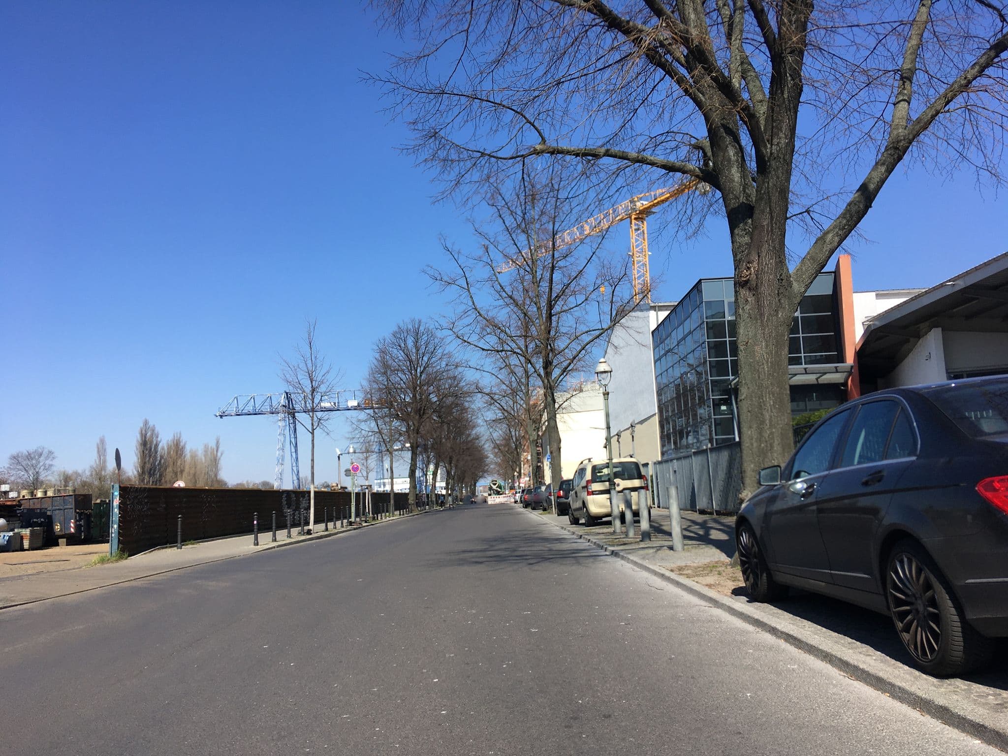 Street view near CCW 2020 - SoftBCom, Plänterwald — © eserte (CC BY-SA · Mapillary)