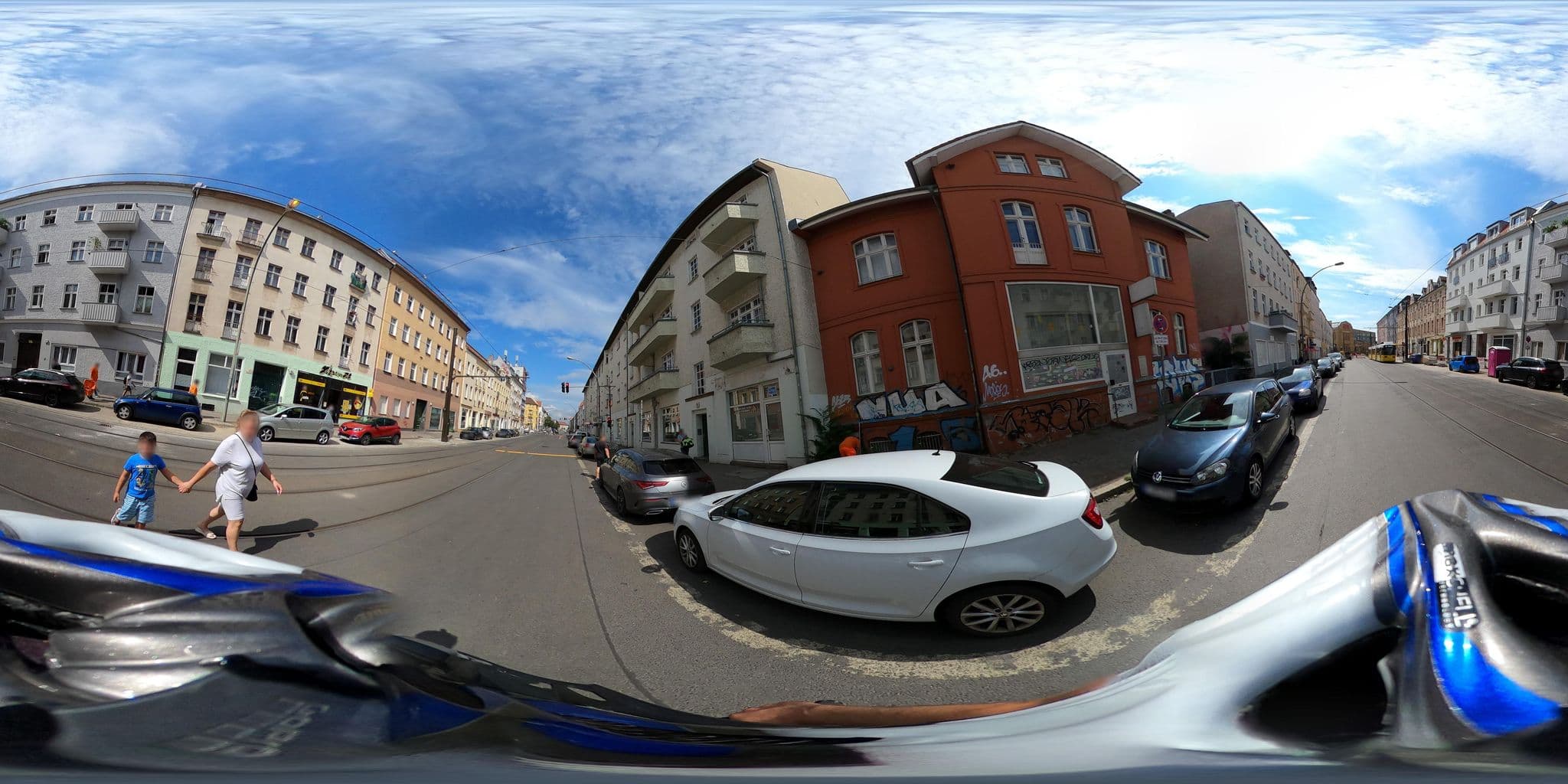 Street view near Pension Edison 13, Oberschöneweide — © eserte (CC BY-SA · Mapillary)