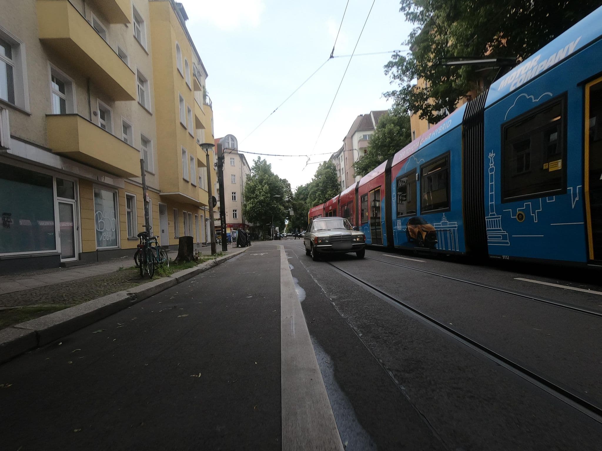 Street view near City Studio Apartment in Friedrichshain, Friedrichshain — © carlheinz (CC BY-SA · Mapillary)