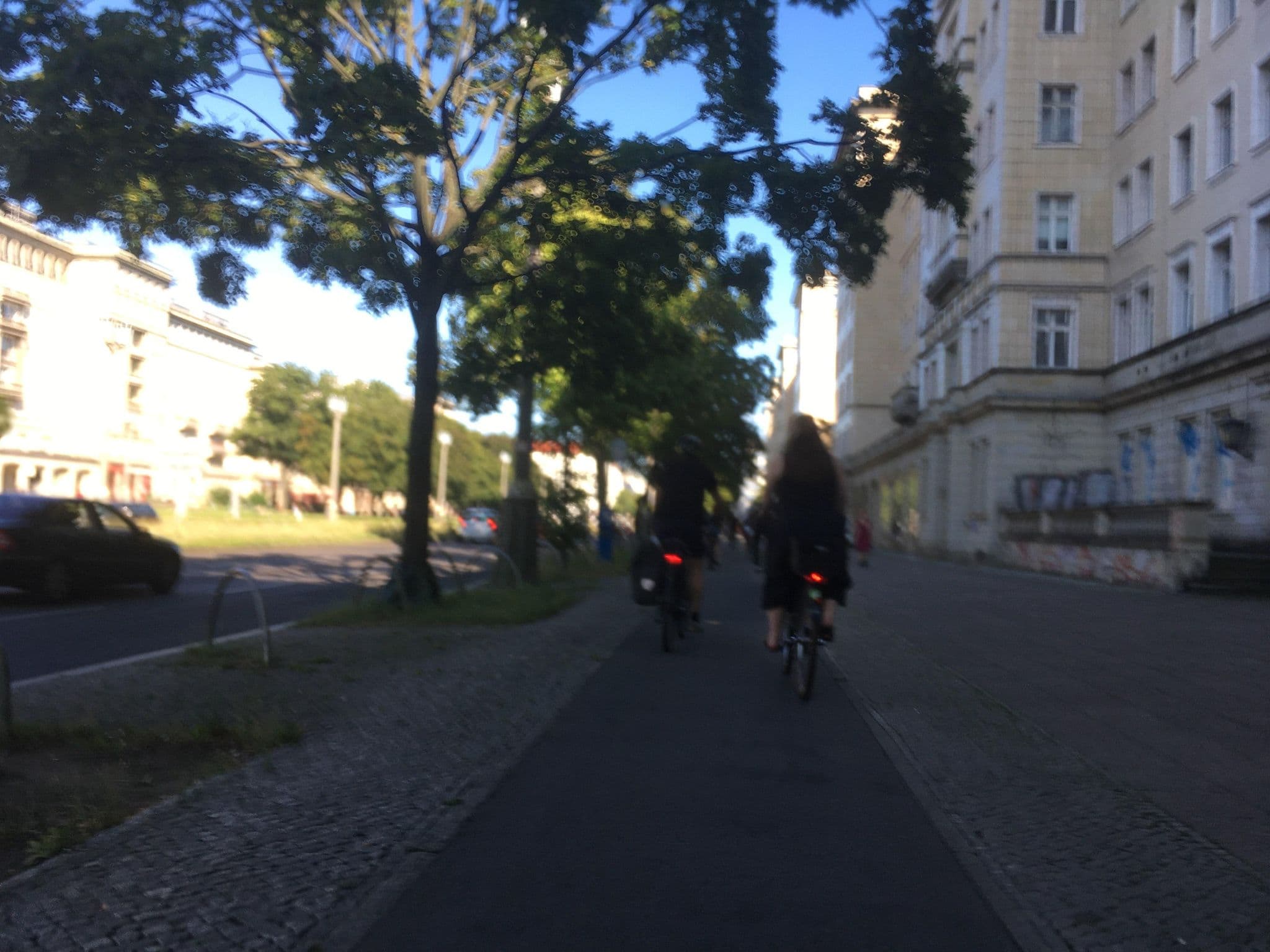 Street view near Eastside Apartment, Friedrichshain — © carlheinz (CC BY-SA · Mapillary)