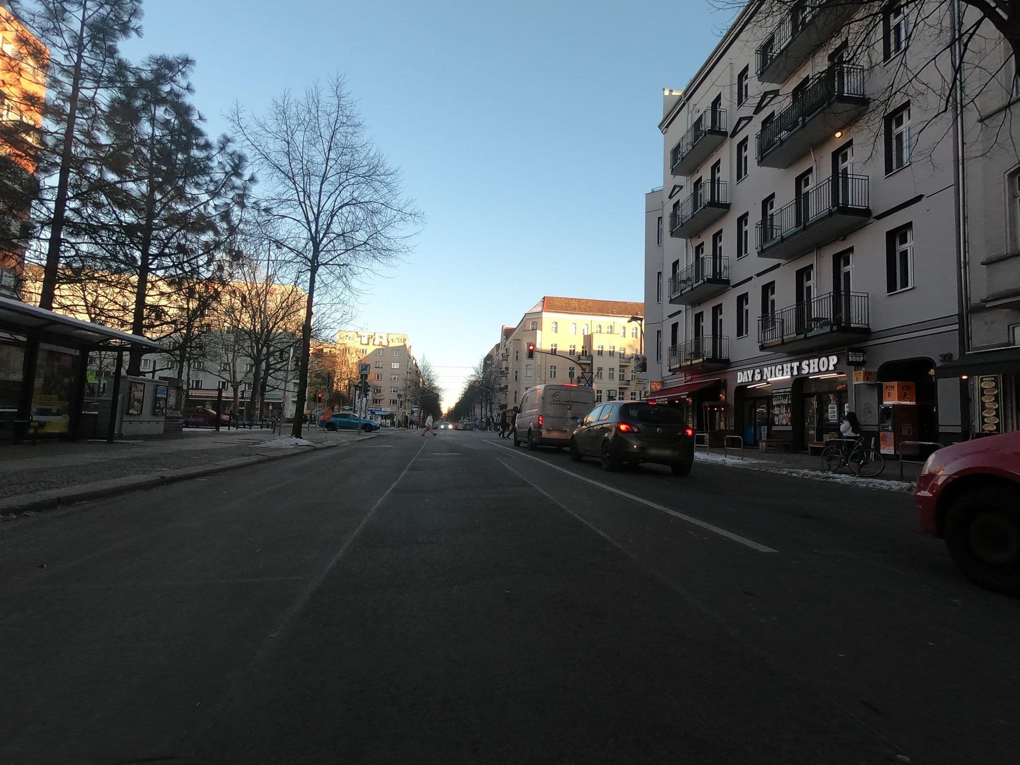 Street view near Apartment At Warschauer, Friedrichshain — © carlheinz (CC BY-SA · Mapillary)