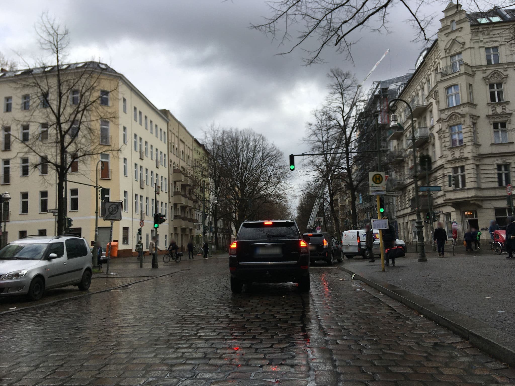 Street view near Berlin Base Apartments, Treptow — © carlheinz (CC BY-SA · Mapillary)