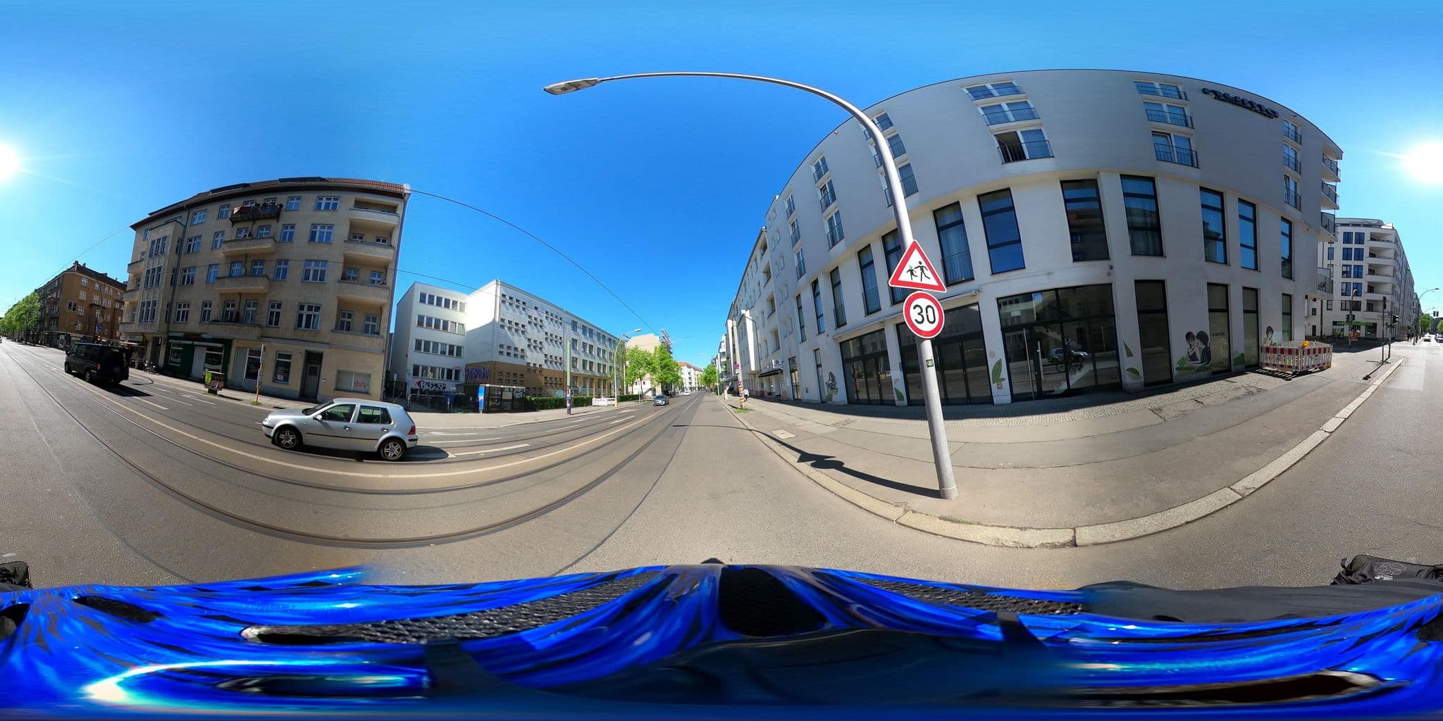 Street view near Almodóvar Hotel, Friedrichshain — © supaplex030 (CC BY-SA · Mapillary)