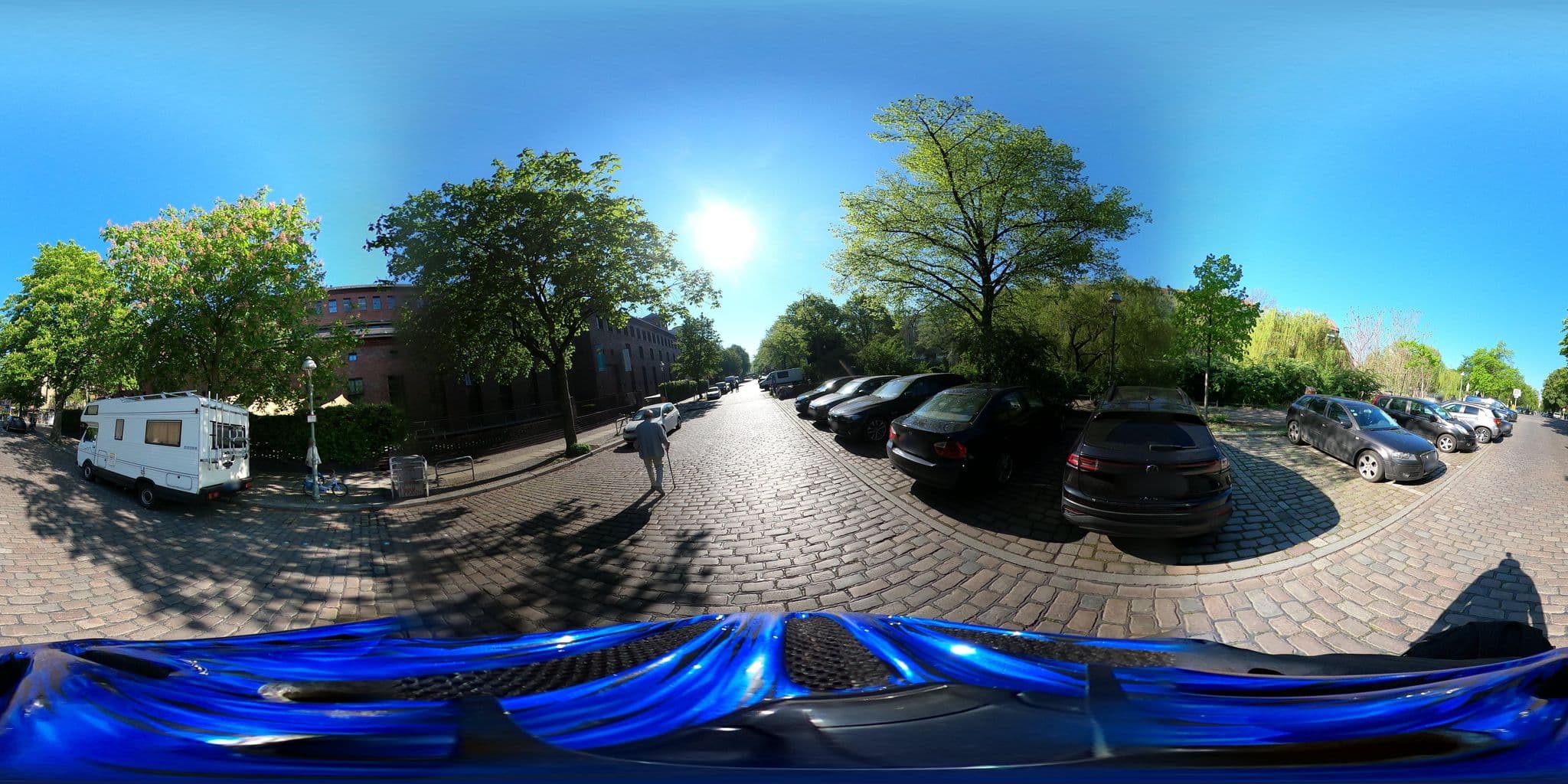 Street view near Hotel Beacons GmbH, Treptow — © supaplex030 (CC BY-SA · Mapillary)