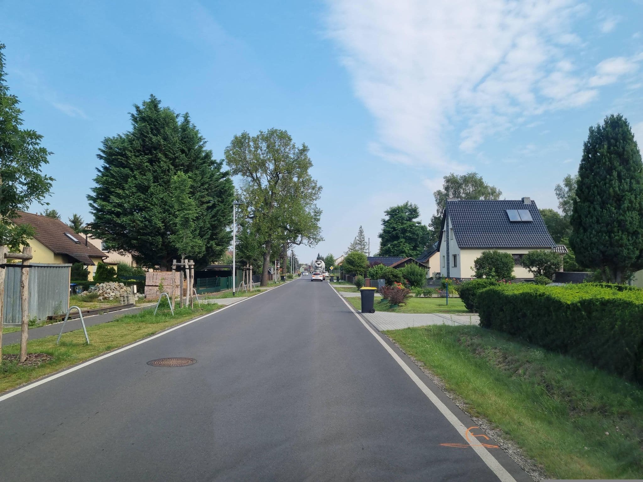 Street view near Angelika Pension, Cottbus — © dsmm (CC BY-SA · Mapillary)