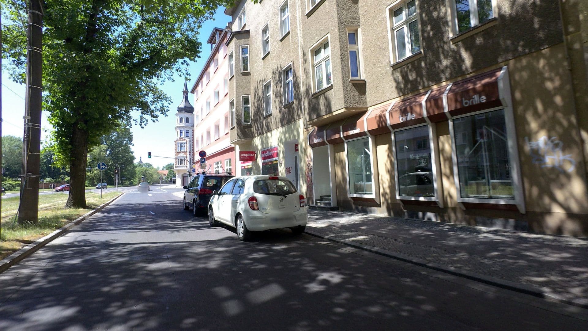 Street view near Cottbuser City Ferienwohnung, Cottbus — © moenk (CC BY-SA · Mapillary)