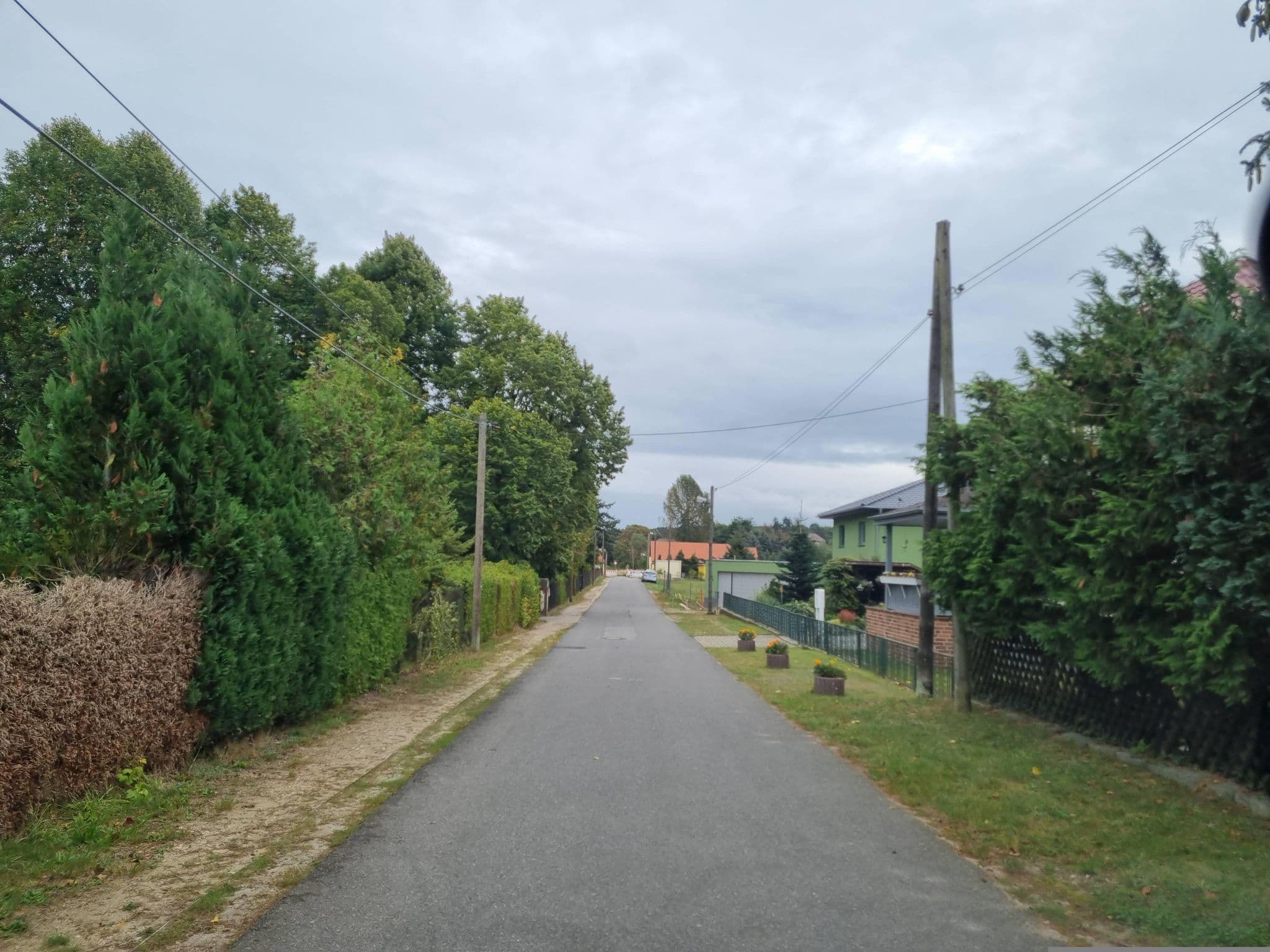 Street view near Stegmann Gästehaus, Crinitz — © dsmm (CC BY-SA · Mapillary)
