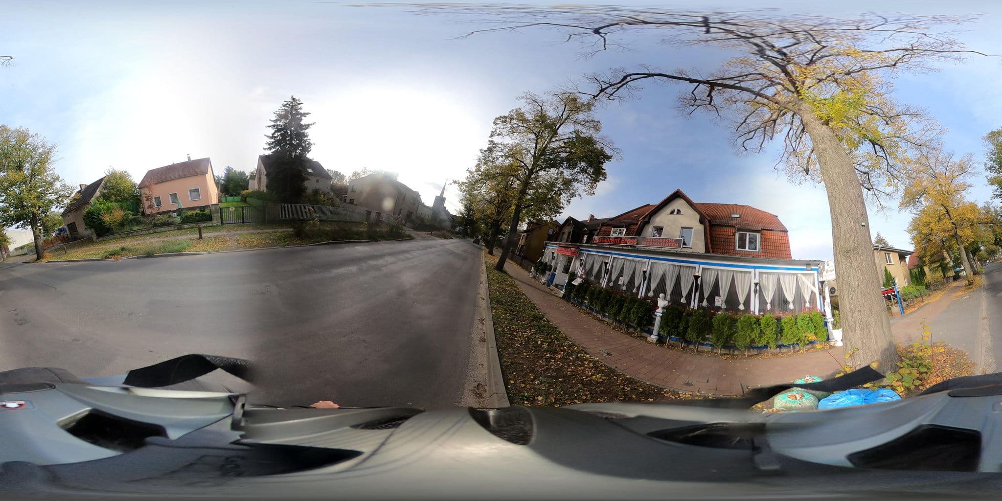 Street view near Pension Restaurant Senziger Hof, Königs Wusterhausen — © w-c (CC BY-SA · Mapillary)