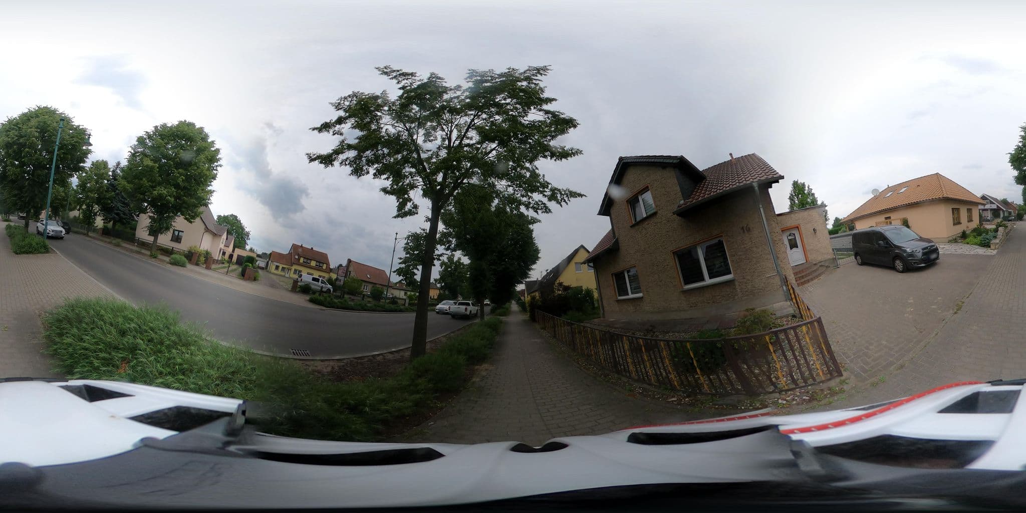 Street view near Pension Berg, Beeskow — © Oderradler (CC BY-SA · Mapillary)