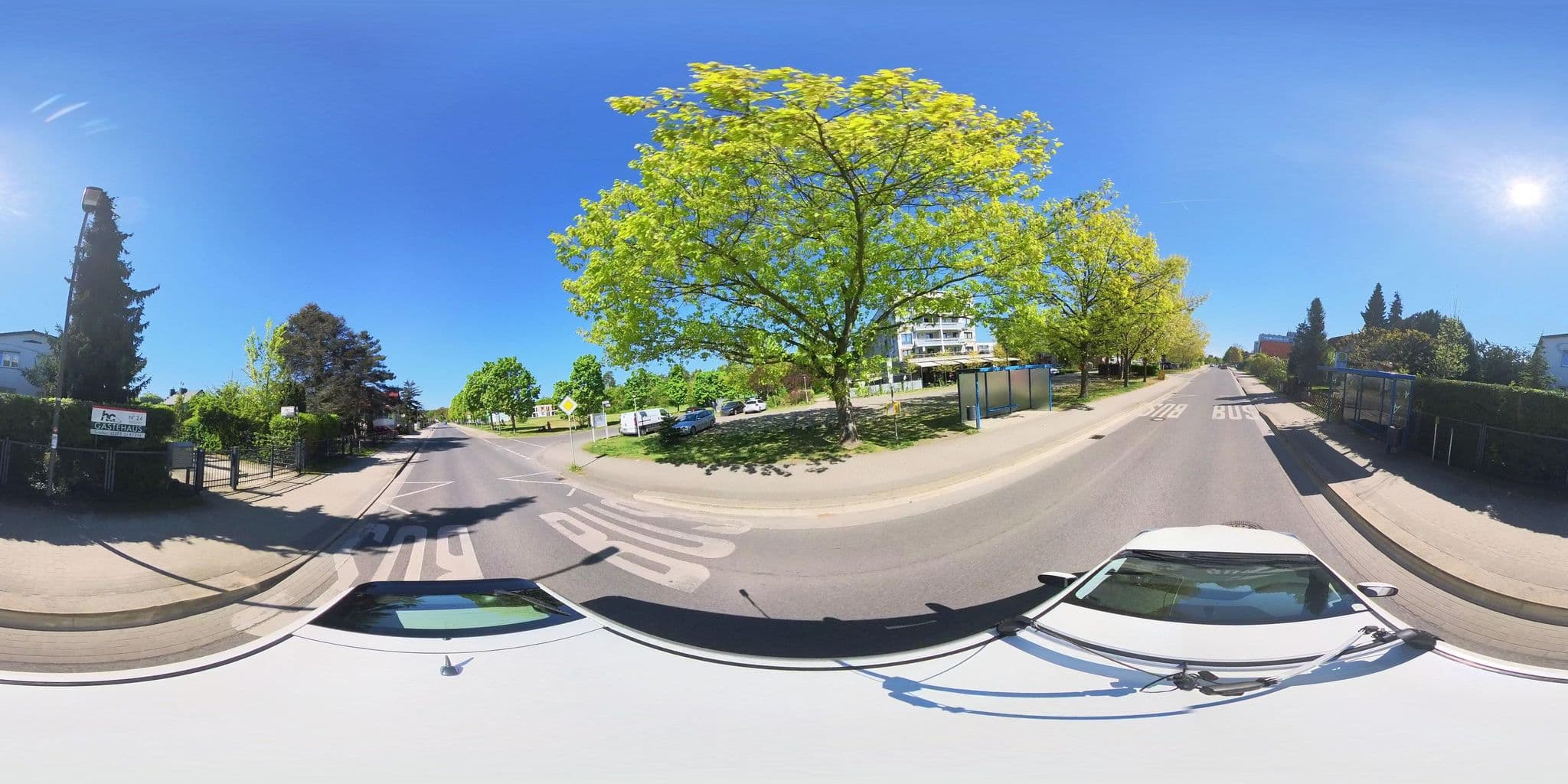Street view near h.c. Pension, Königs Wusterhausen — © osmplus_org (CC BY-SA · Mapillary)
